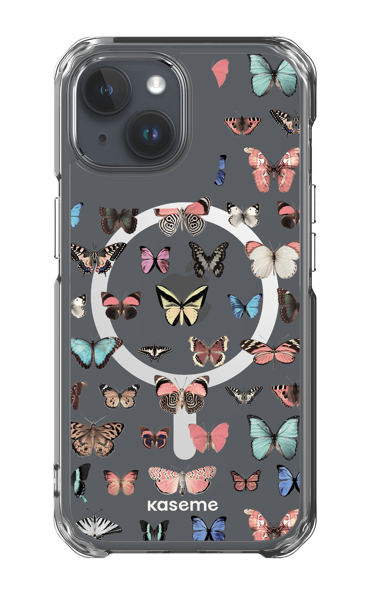 iPhone 15 Pro Clear Case - Magsafe Paloma Clear Case -