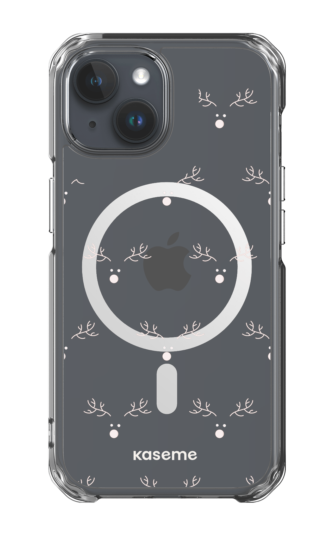 iPhone 15 Pro Clear Case - Magsafe Vixen Clear Case -