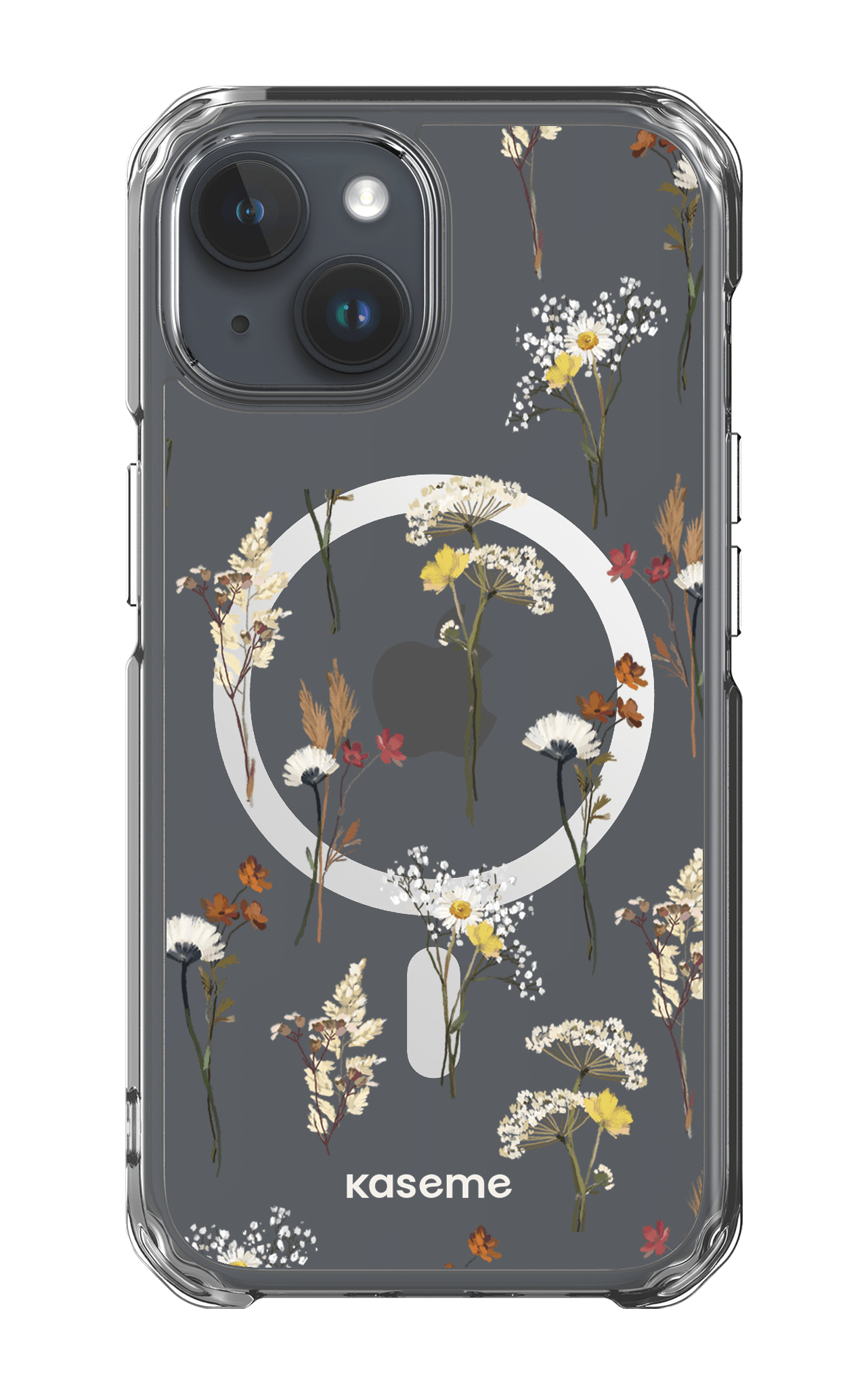 iPhone 15 Pro Clear Case - Magsafe Wilderness Clear Case -