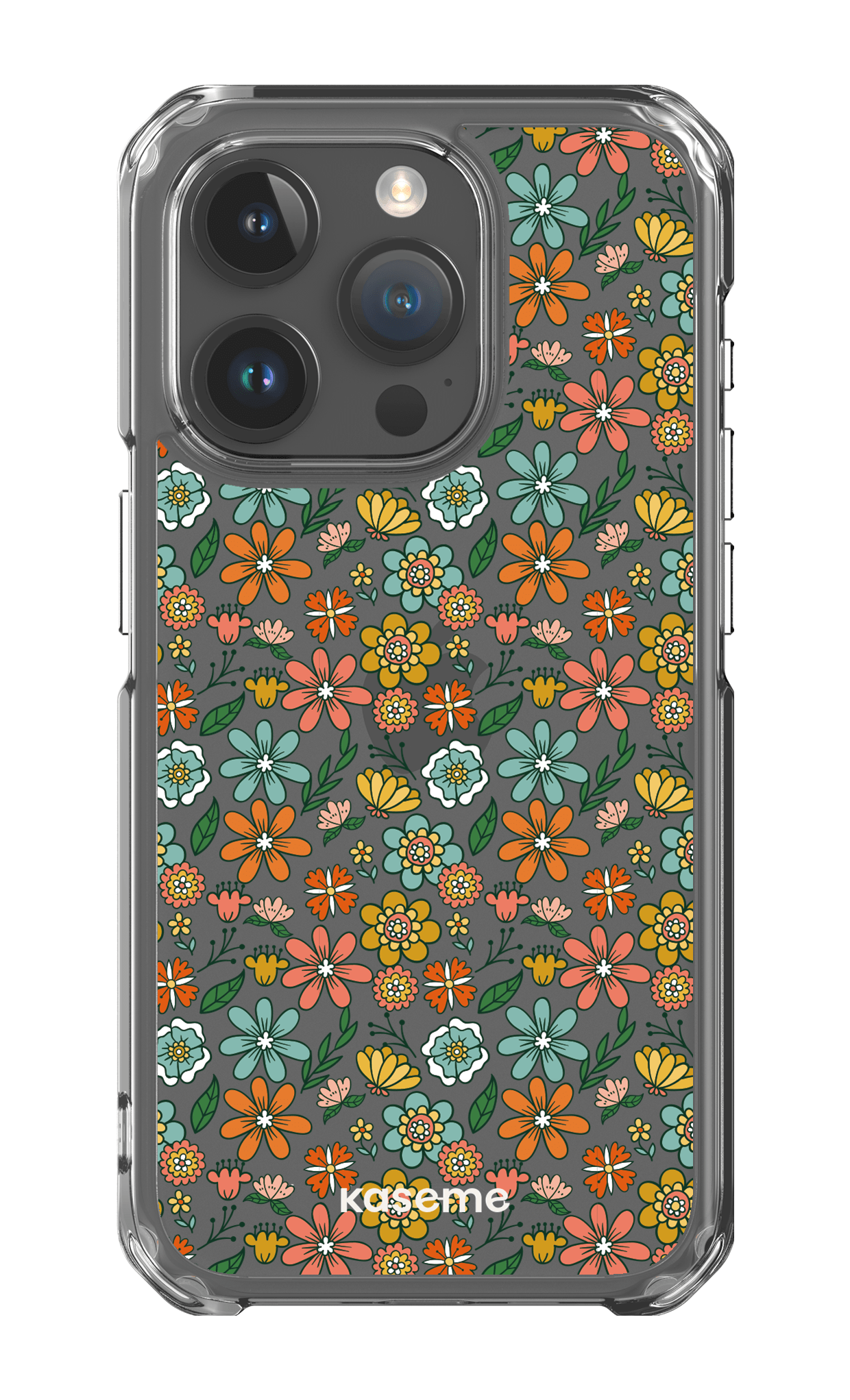 iPhone 15 Pro Clear Case Bohemian Clear Case -