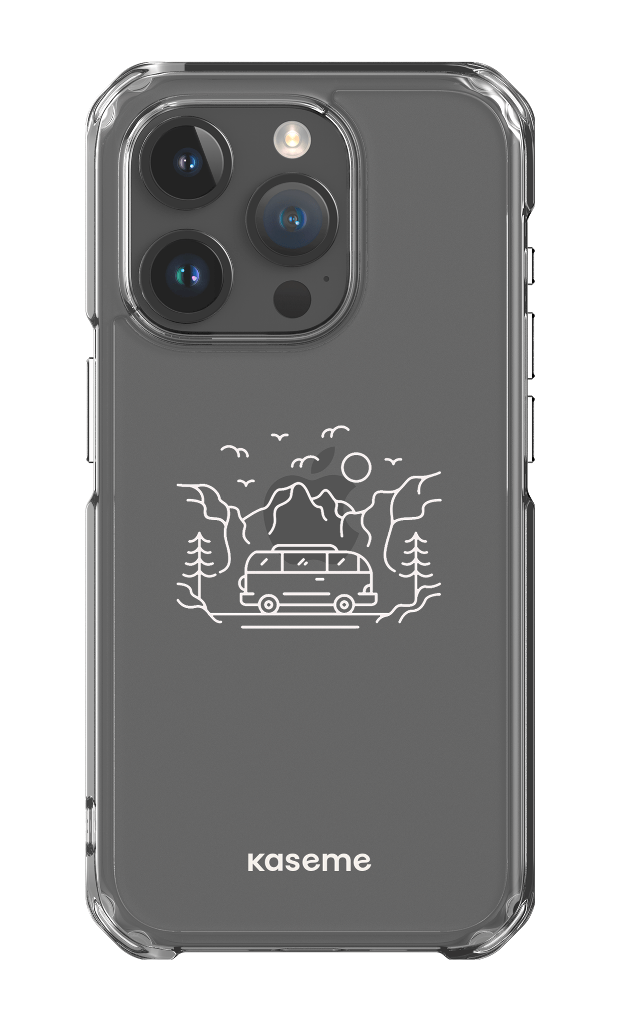 iPhone 15 Pro Clear Case Camp Life Clear Case -