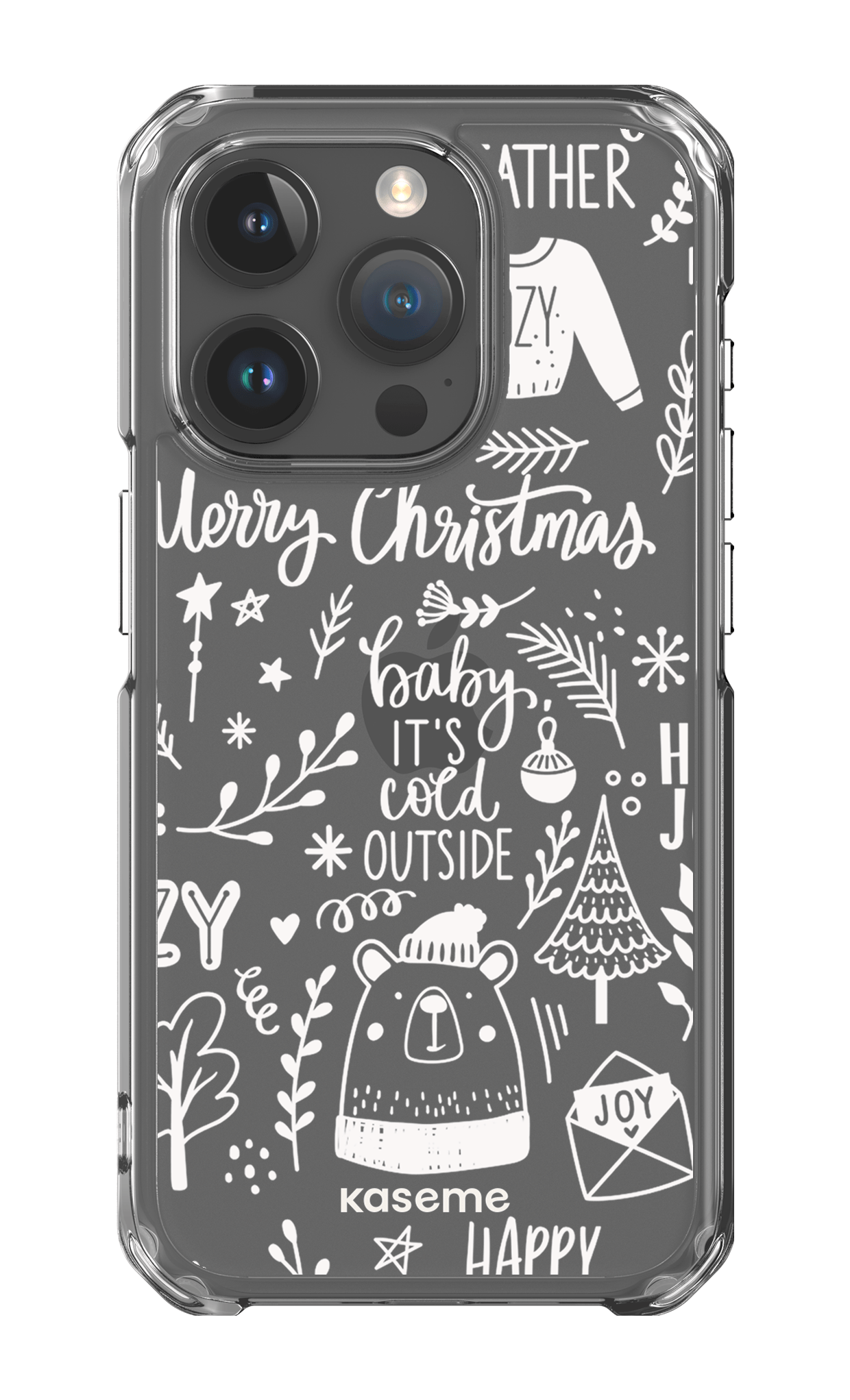 iPhone 15 Pro Clear Case Cold Nights Clear Case -