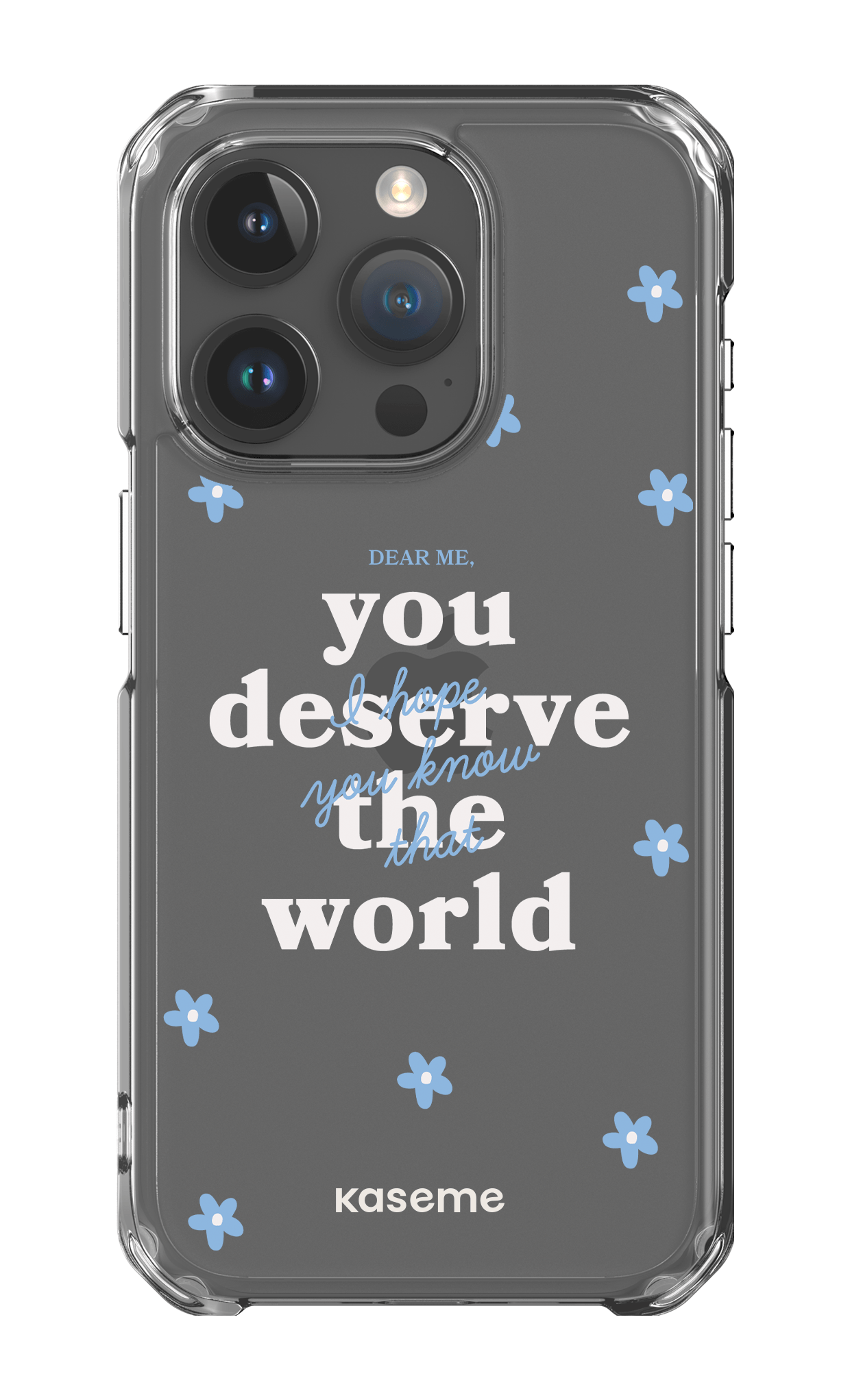 iPhone 15 Pro Clear Case Dear Me Clear Case -