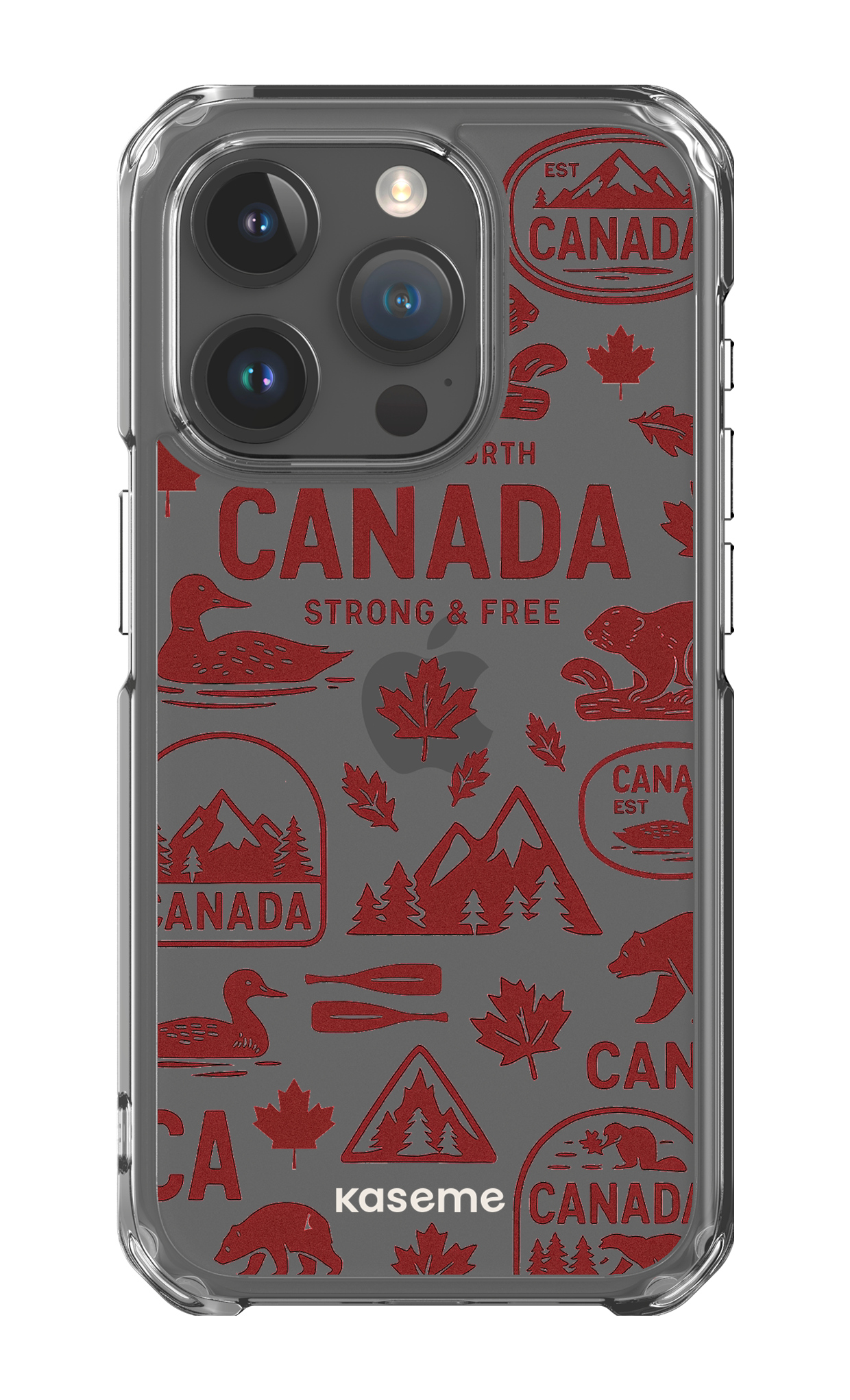 iPhone 15 Pro Clear Case Oh Canada -