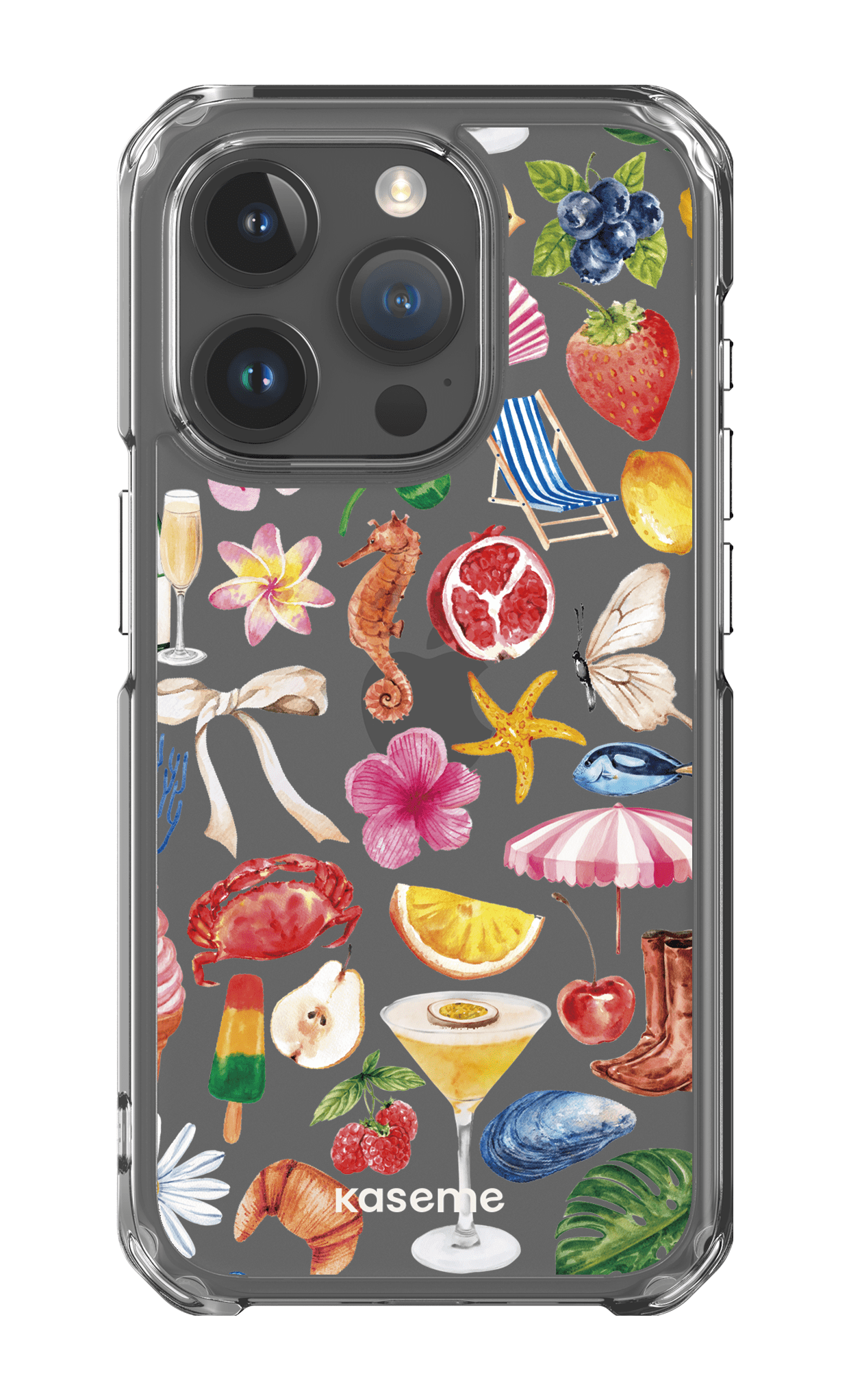 iPhone 15 Pro Clear Case St-Tropez Clear Case -