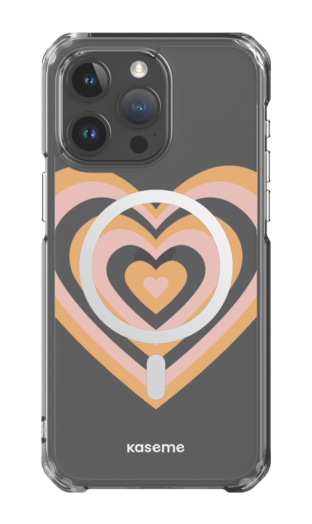 iPhone 15 Pro Max Clear Case - Magsafe Amor Clear Case -