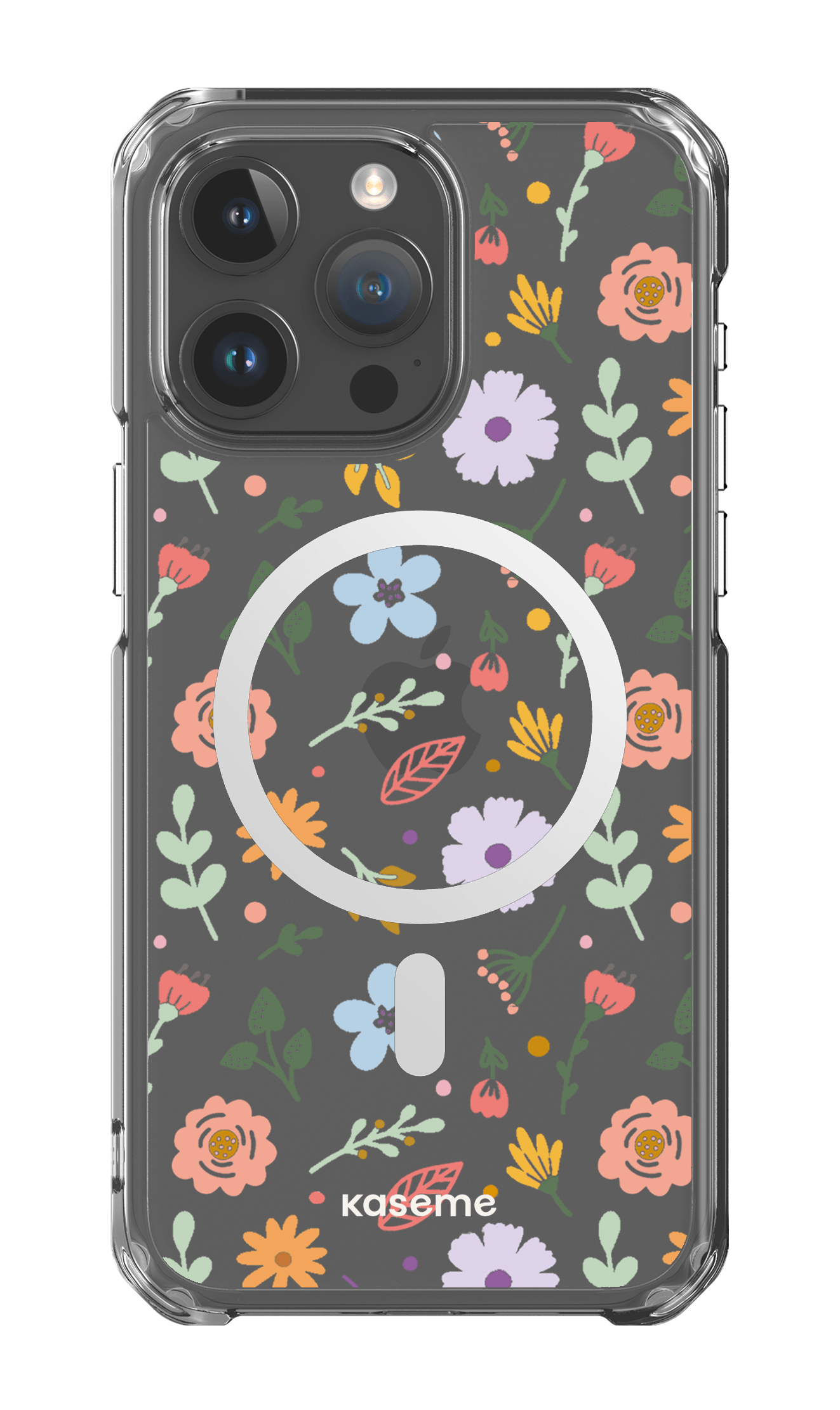 iPhone 15 Pro Max Clear Case - Magsafe Charm clear case -