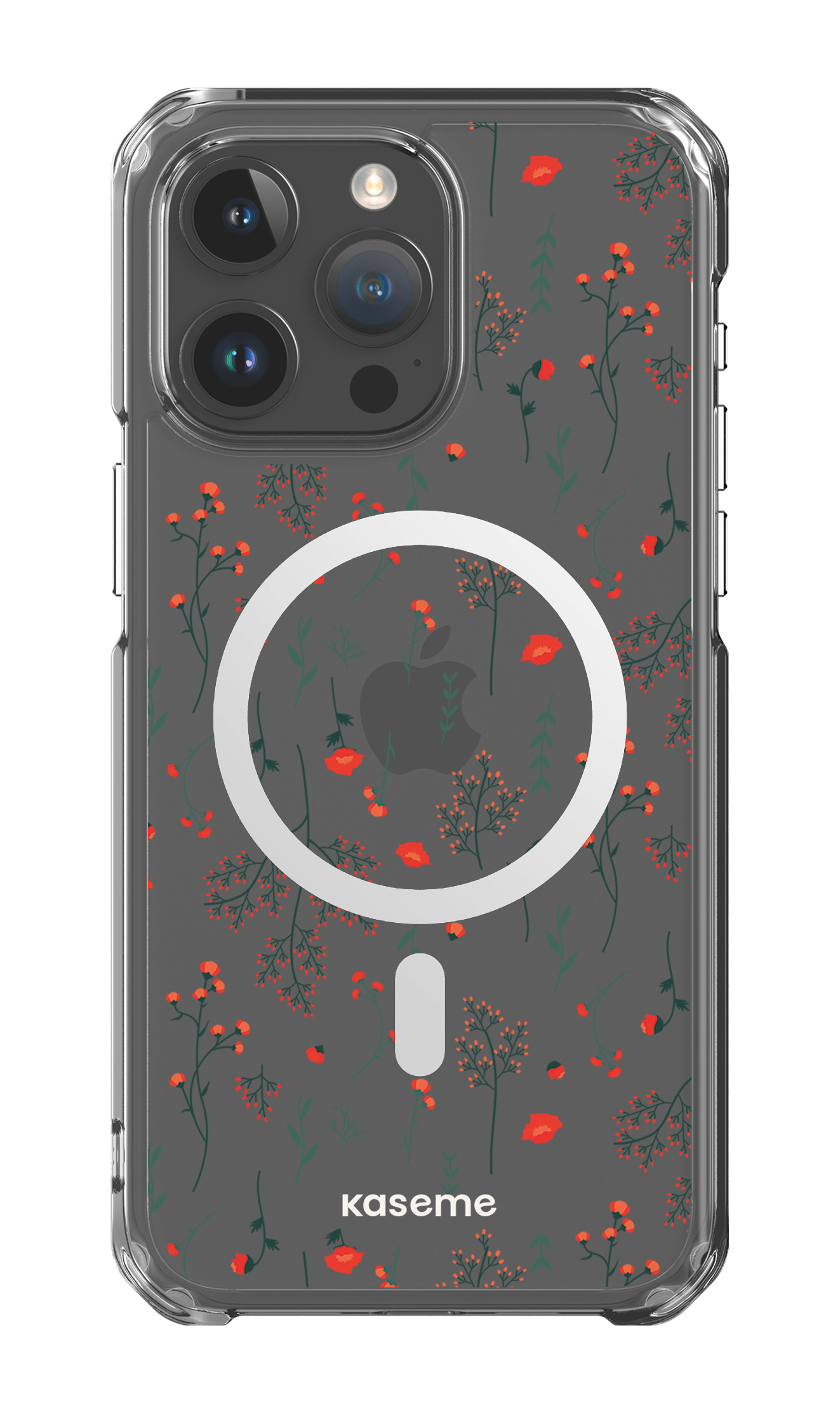 iPhone 15 Pro Max Clear Case - Magsafe Evelyn Clear Case -