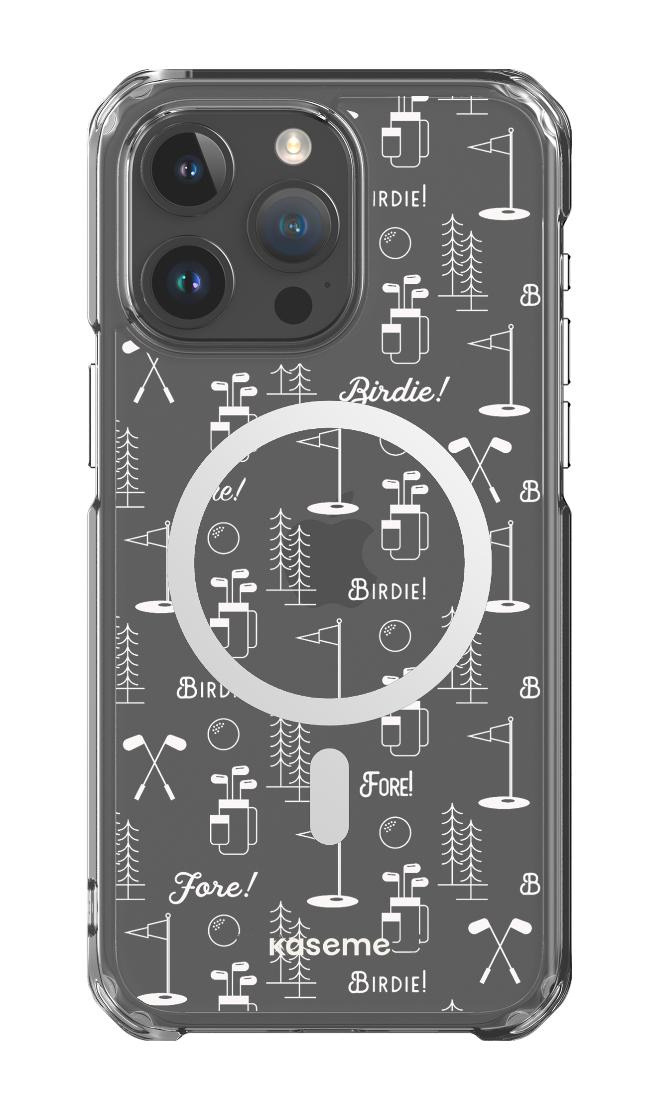 iPhone 15 Pro Max Clear Case - Magsafe Fore clear case -