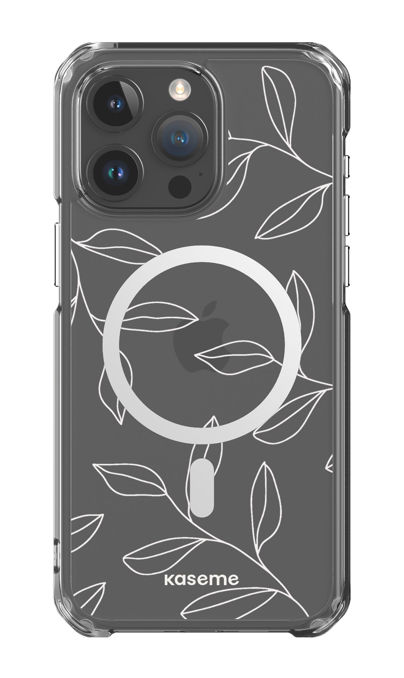 iPhone 15 Pro Max Clear Case - Magsafe Gloomy Clear Case -