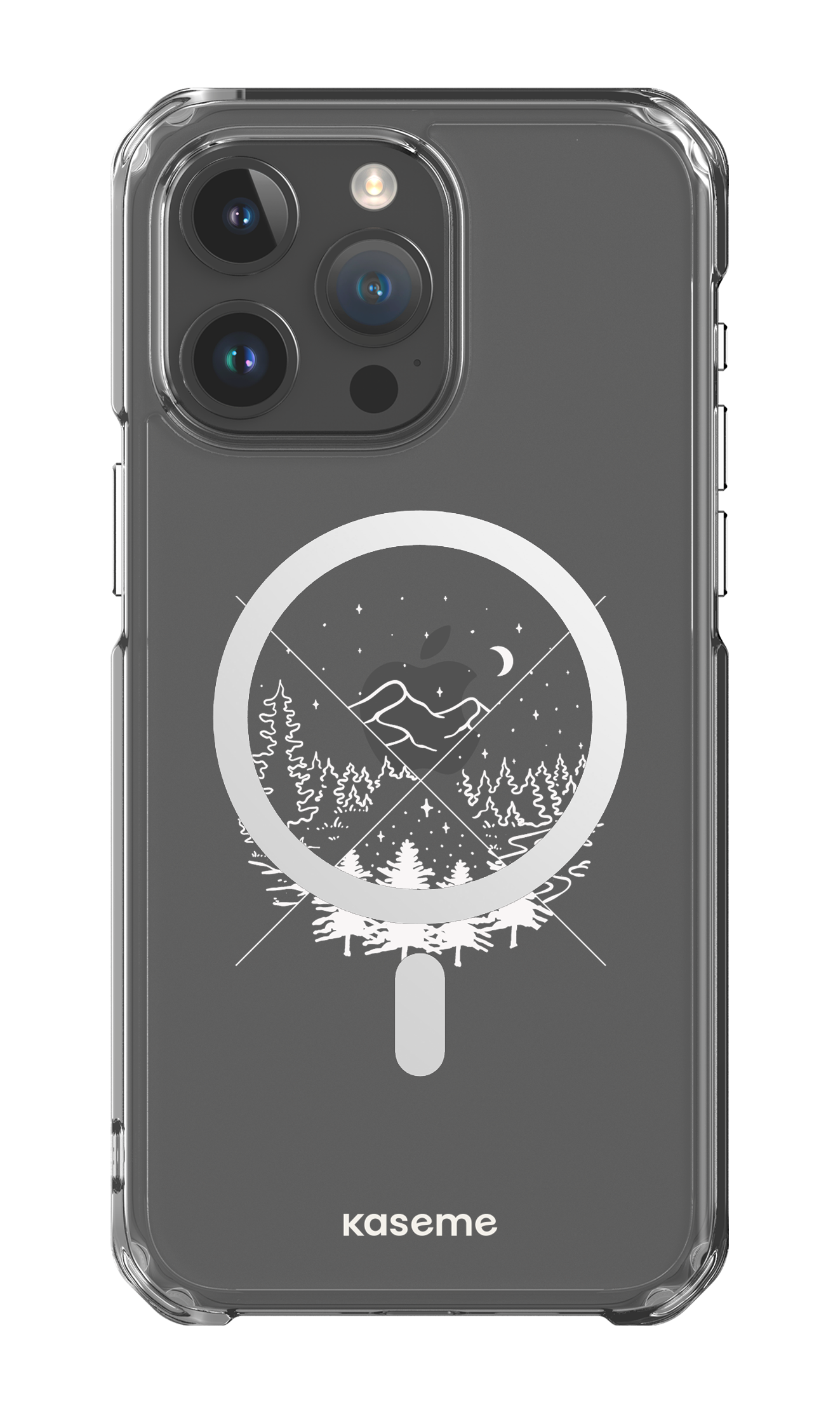 iPhone 15 Pro Max Clear Case - Magsafe Hike Clear Case -