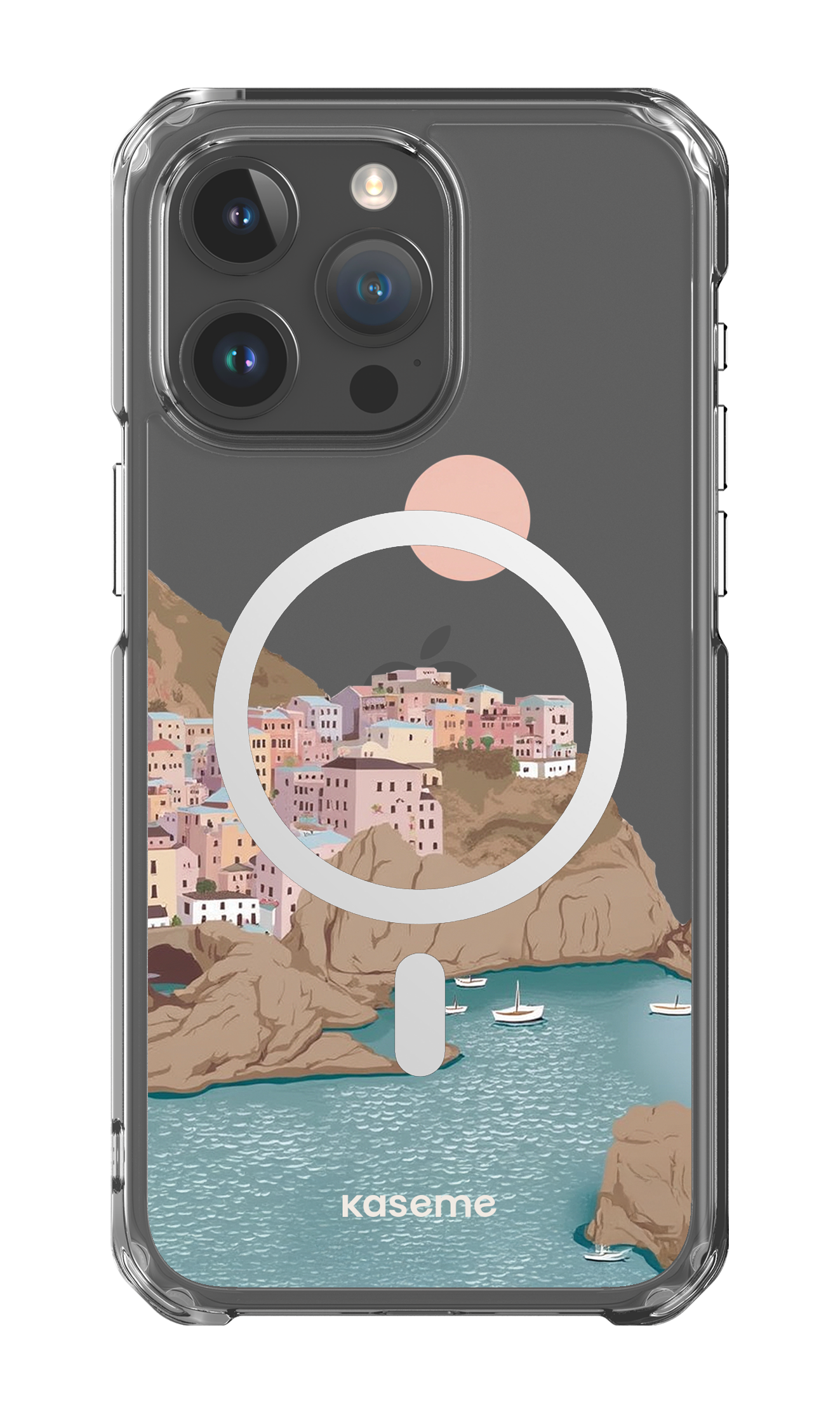 iPhone 15 Pro Max Clear Case - Magsafe Mediterrana Clear Case -