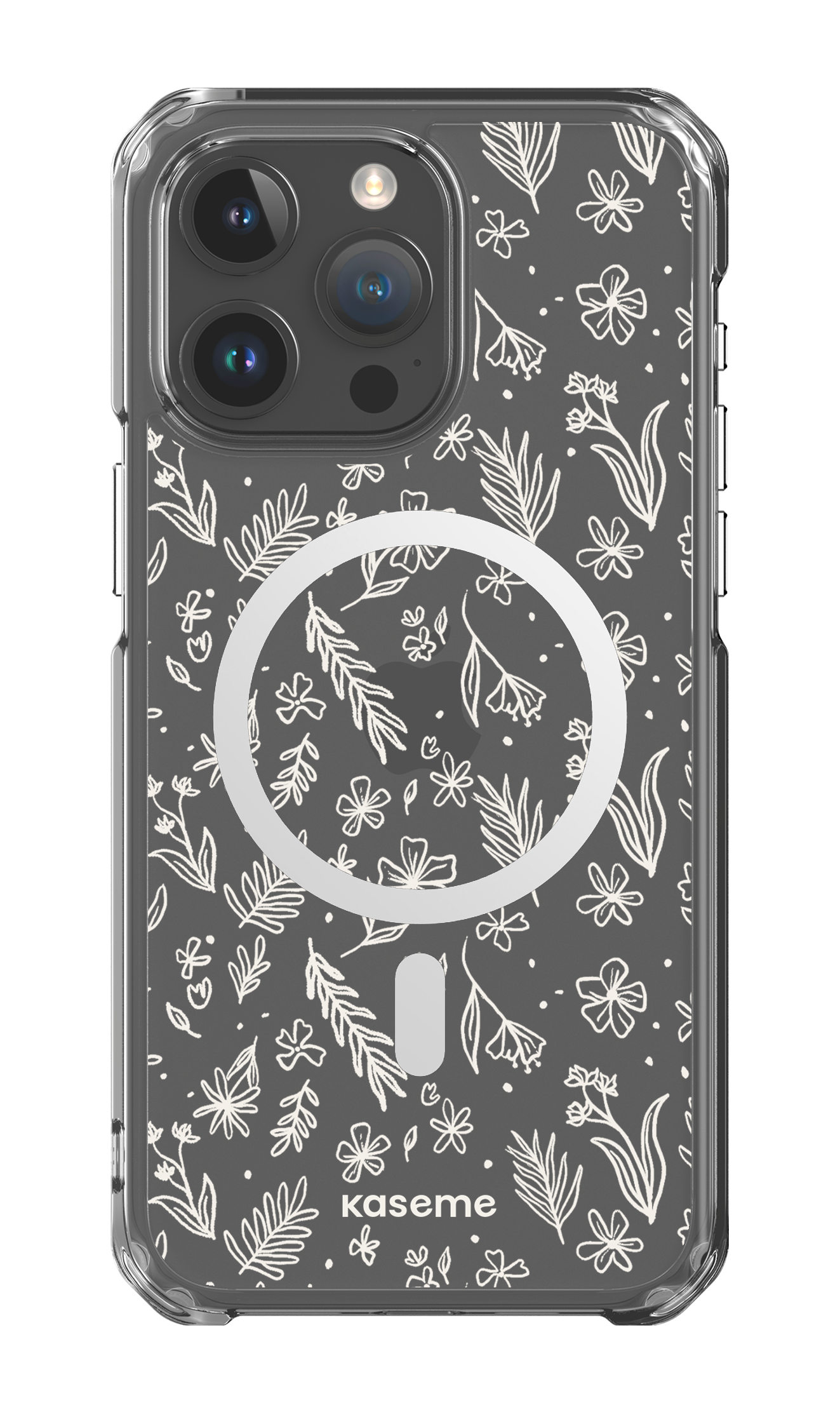 iPhone 15 Pro Max Clear Case - Magsafe Olive Branch Clear Case -