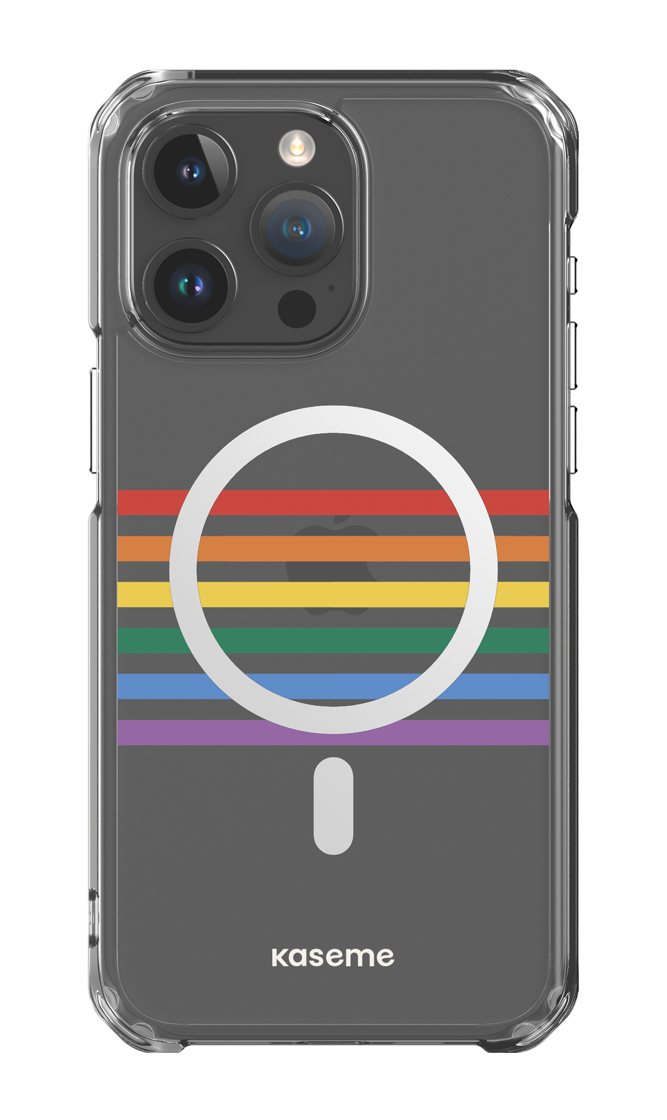 iPhone 15 Pro Max Clear Case - Magsafe Out and proud clear case -