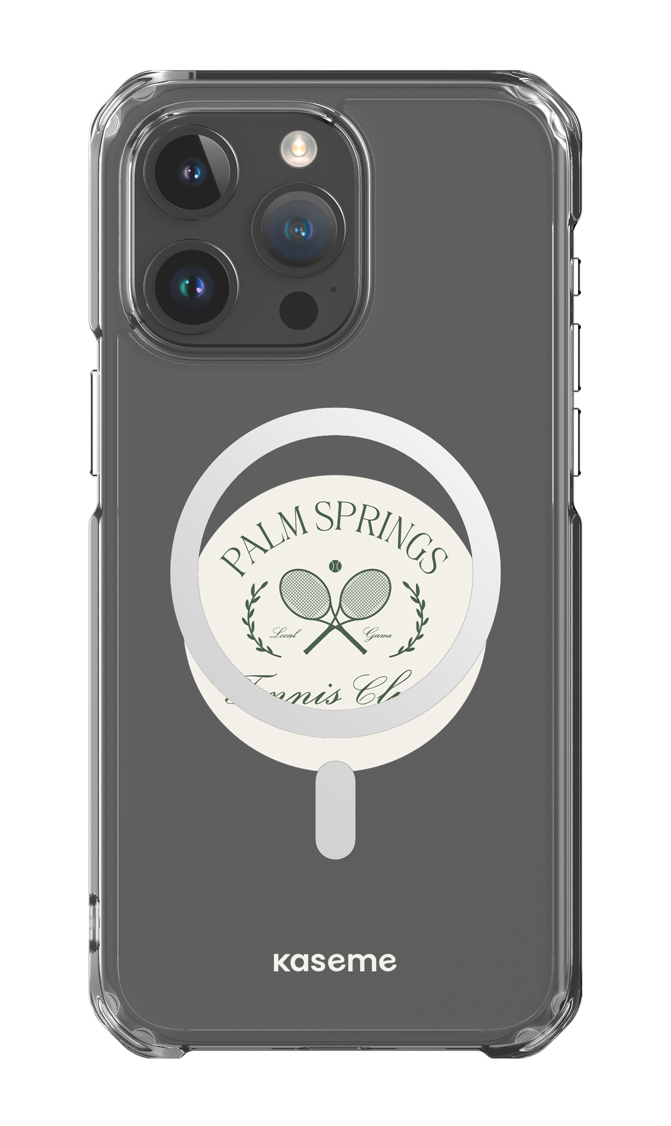 iPhone 15 Pro Max Clear Case - Magsafe Serve it up Clear Case -