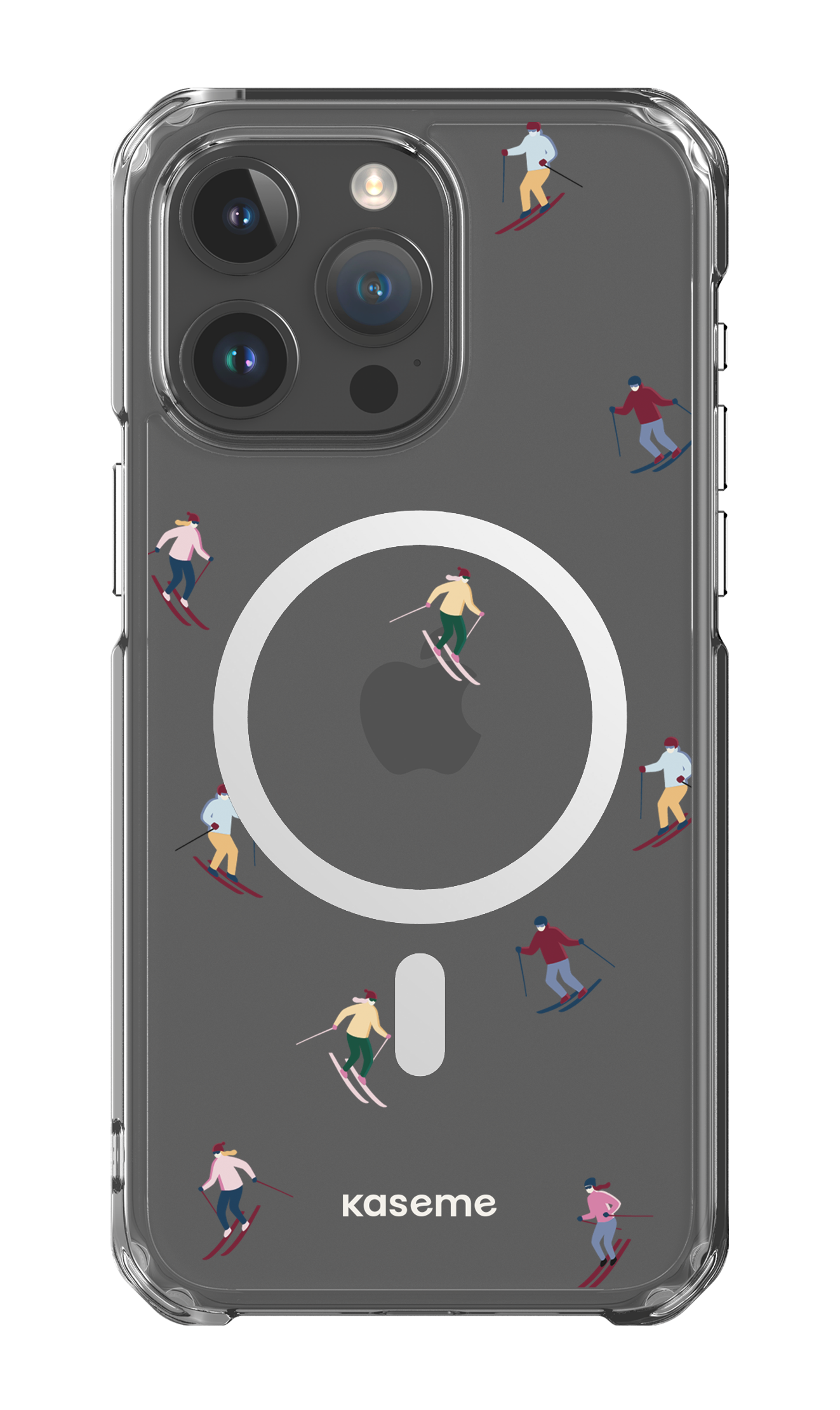 iPhone 15 Pro Max Clear Case - Magsafe Slope Clear Case -