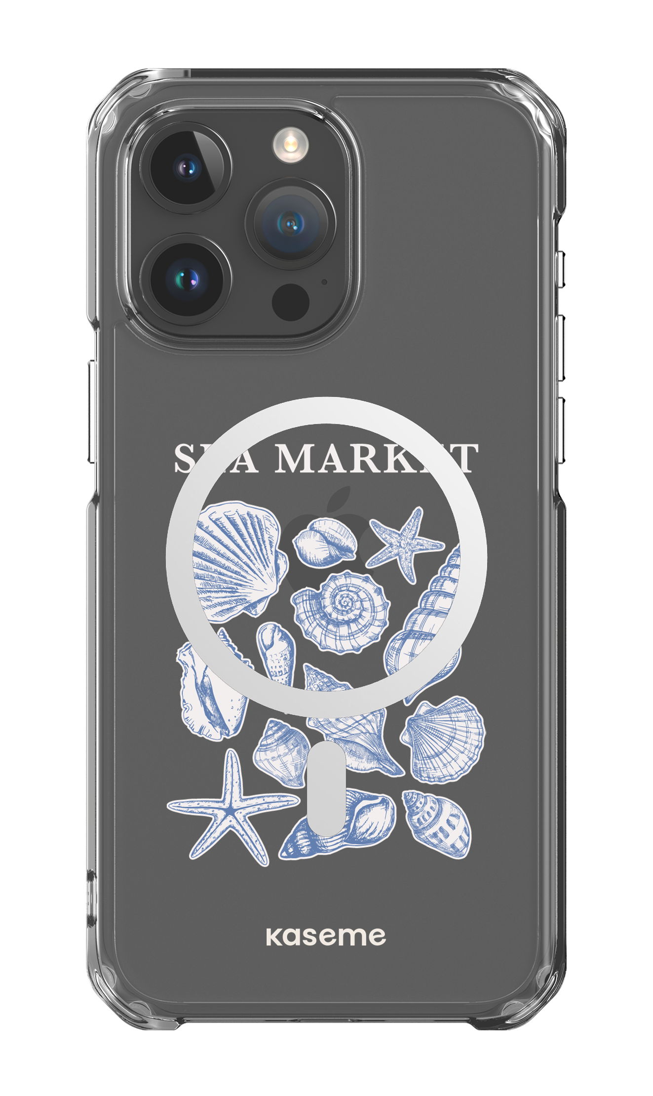 iPhone 15 Pro Max Clear Case - Magsafe Souvenir Clear Case -