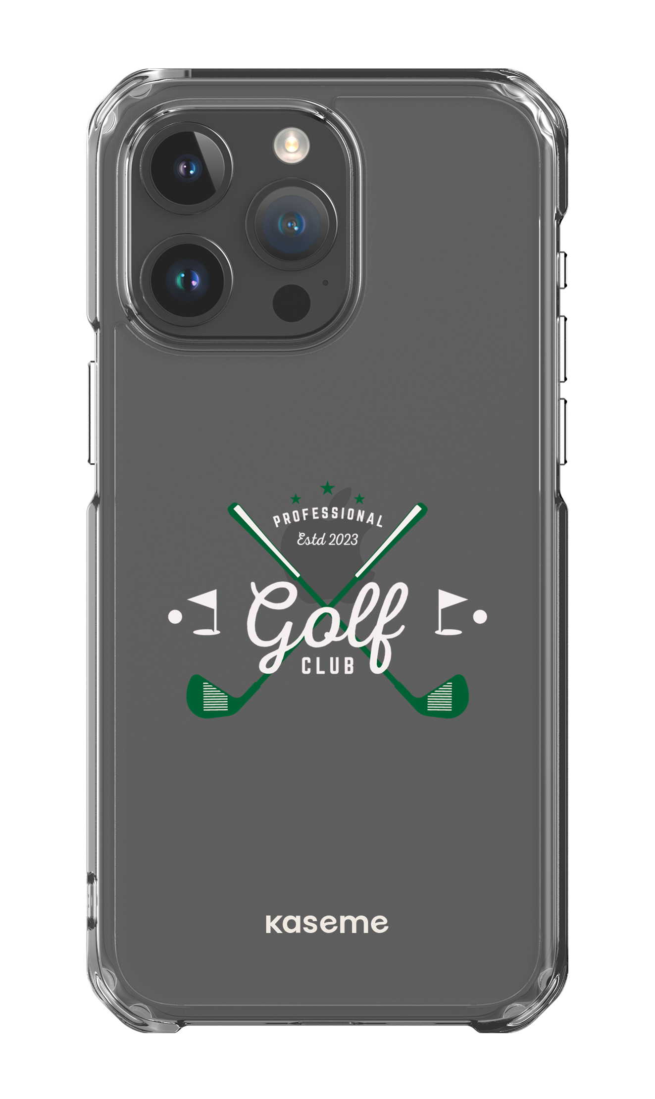 iPhone 15 Pro Max Clear Case Bogey Clear Case -