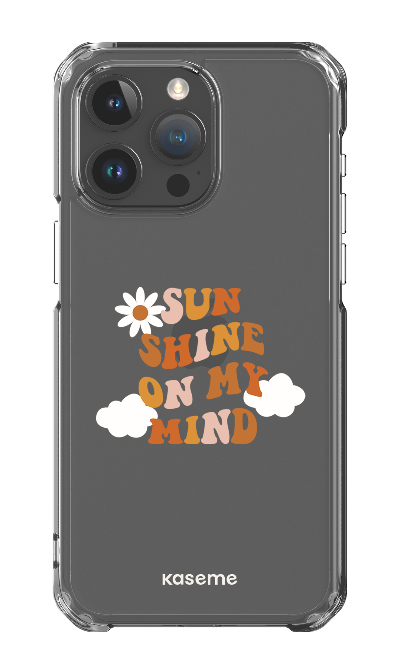 iPhone 15 Pro Max Clear Case Cheerful Clear Case -