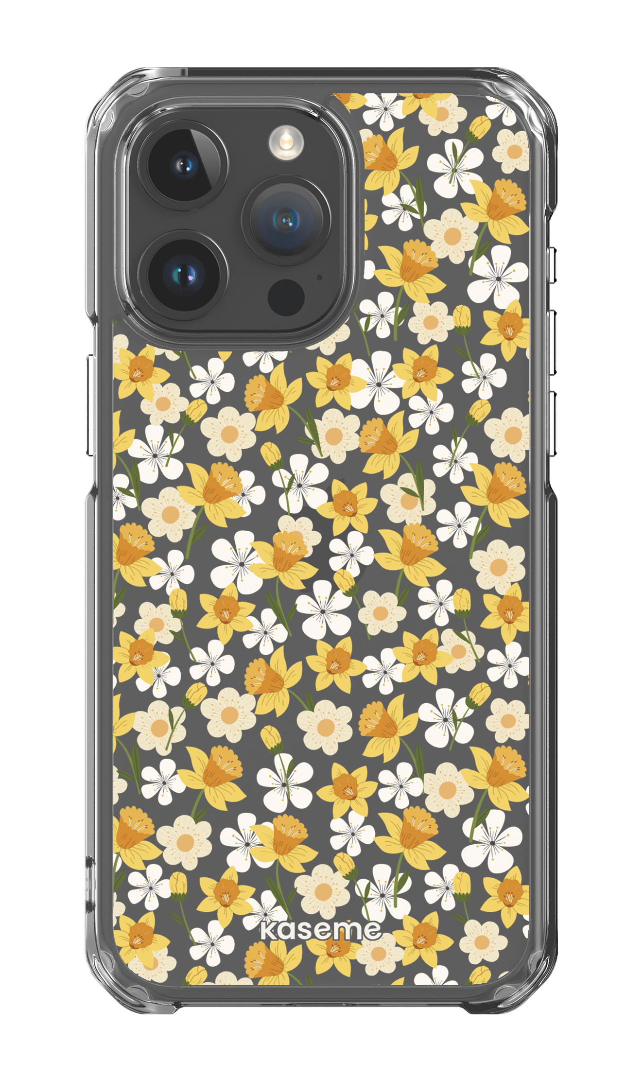 iPhone 15 Pro Max Clear Case Daffodil Clear Case -