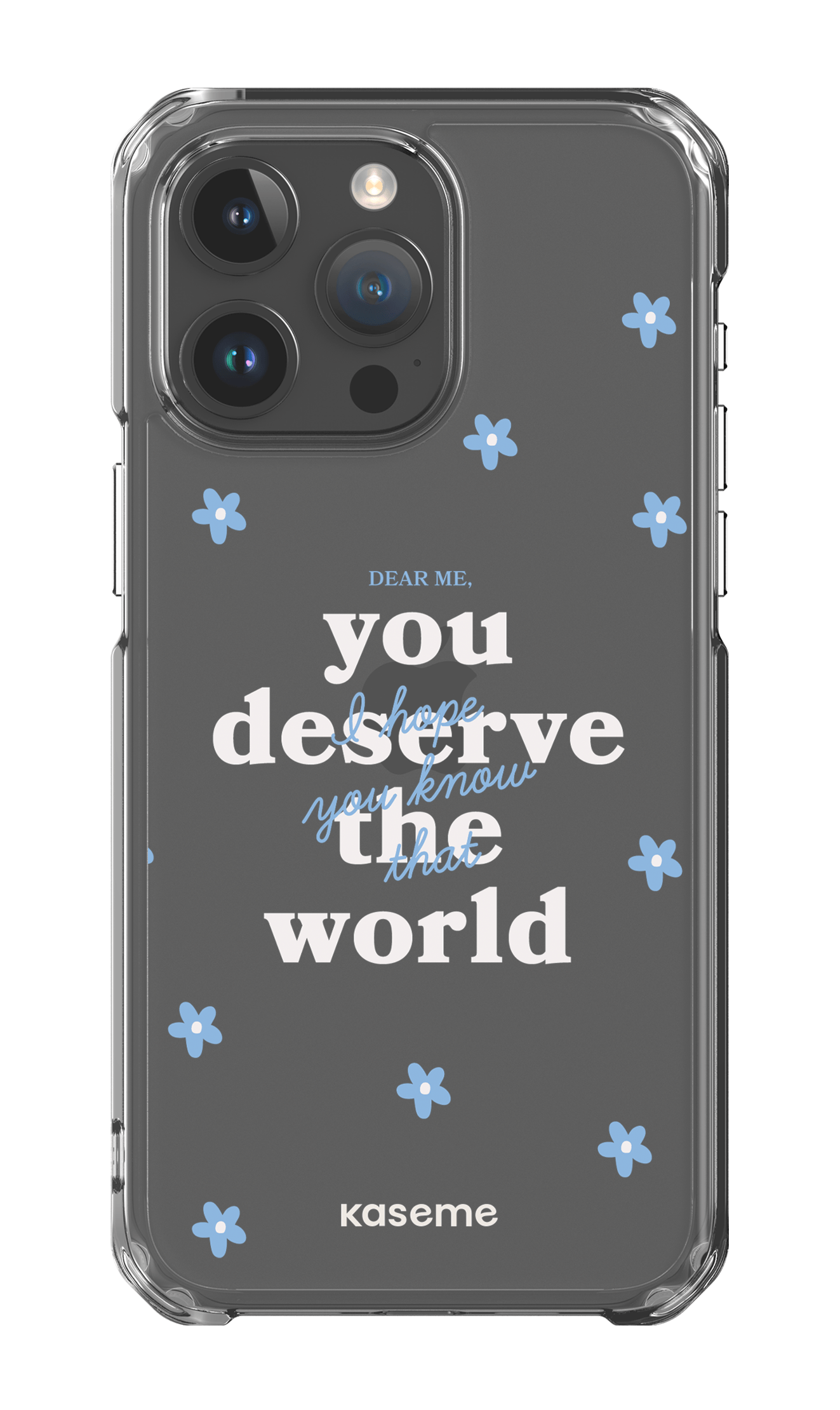 iPhone 15 Pro Max Clear Case Dear Me clear case -