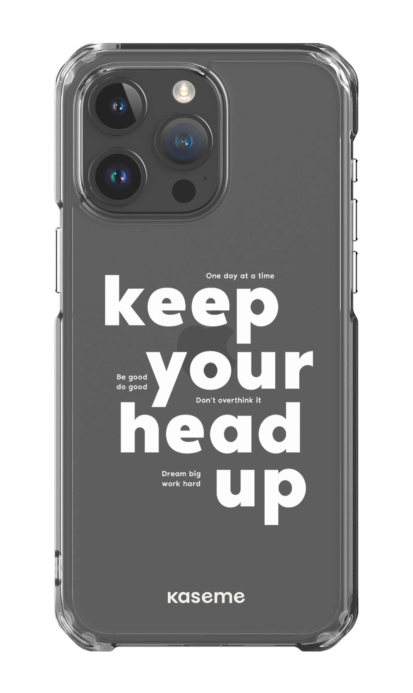 iPhone 15 Pro Max Clear Case Mindset Clear Case -