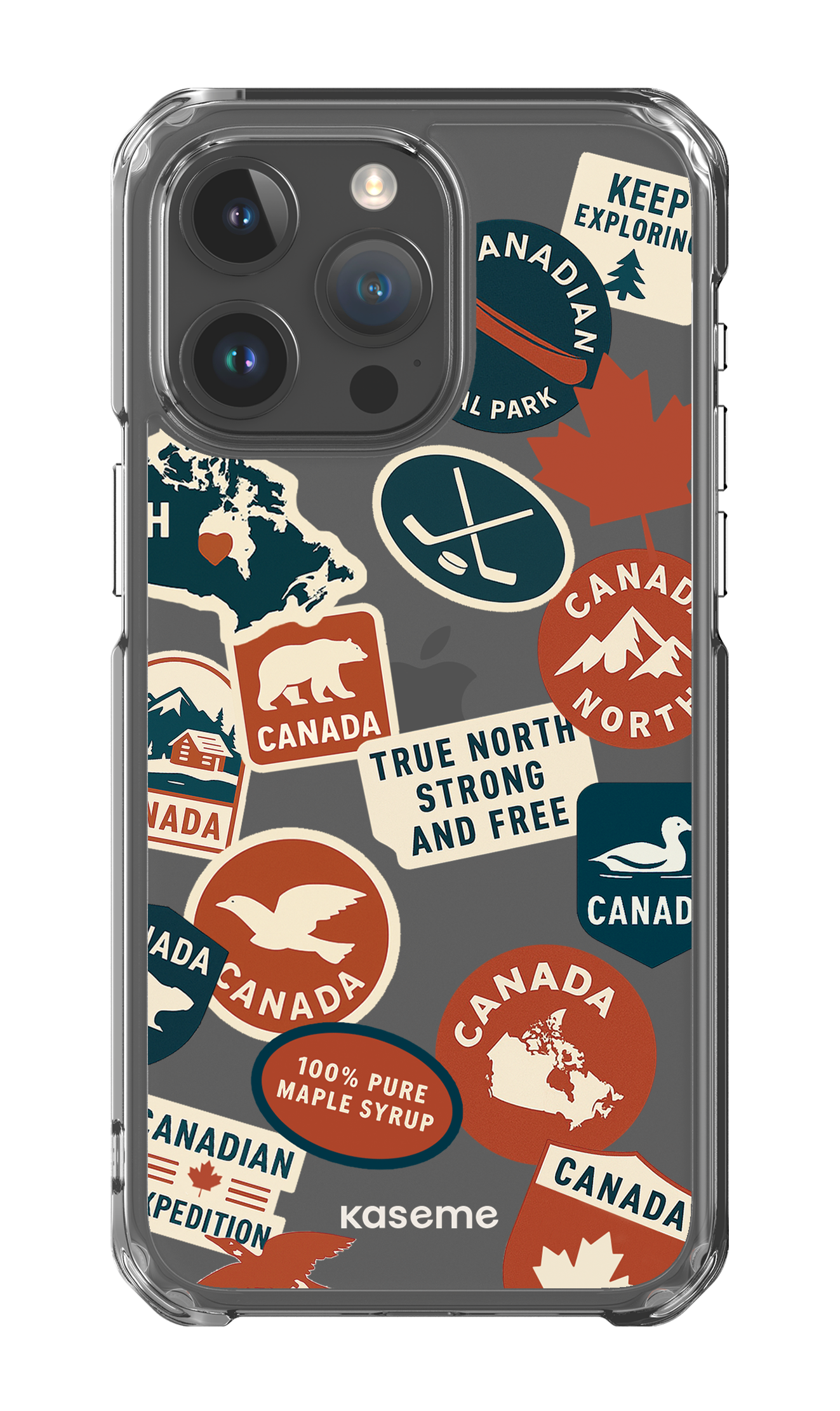 iPhone 15 Pro Max Clear Case Oh Maple -