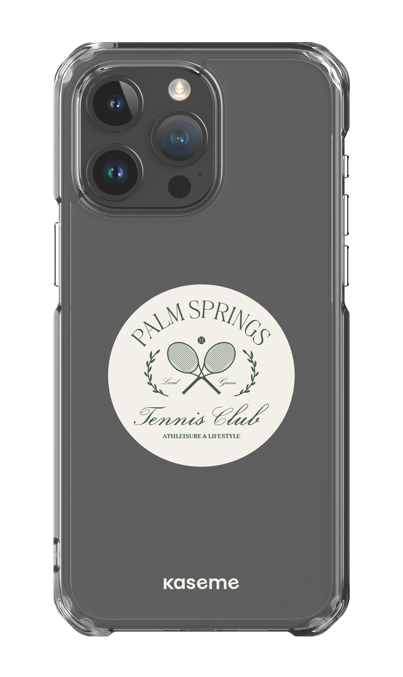 iPhone 15 Pro Max Clear Case Serve it up Clear Case -