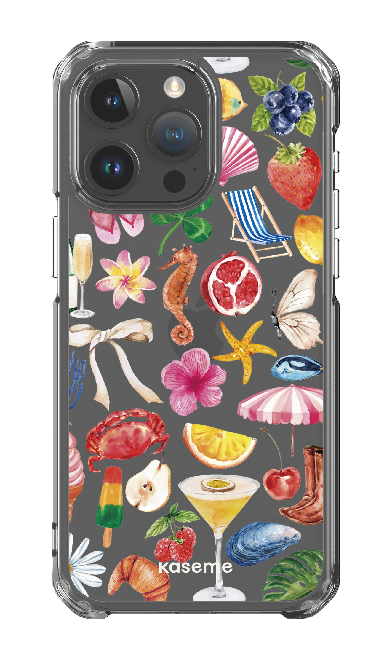iPhone 15 Pro Max Clear Case St-Tropez Clear Case -