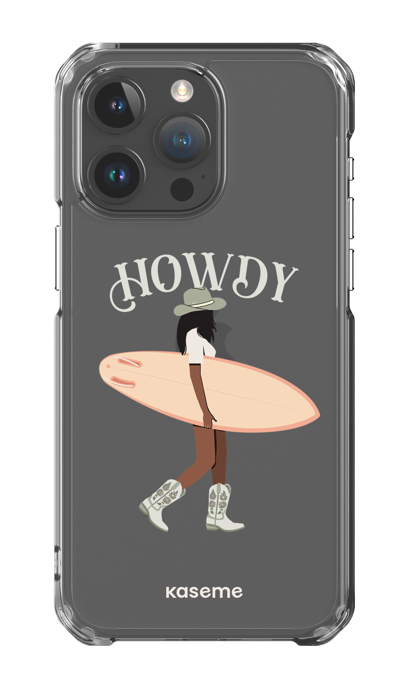 iPhone 15 Pro Max Clear Case Westsea Green Clear Case -