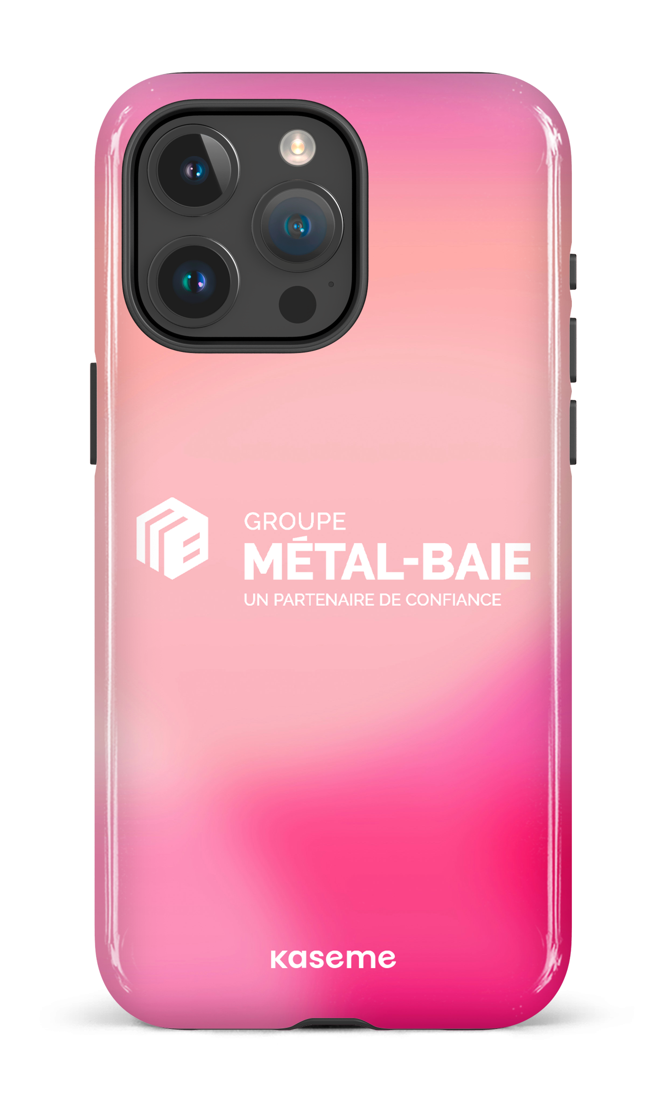 iPhone 15 Pro Max Tough Métal-Baie Tie-Dye -