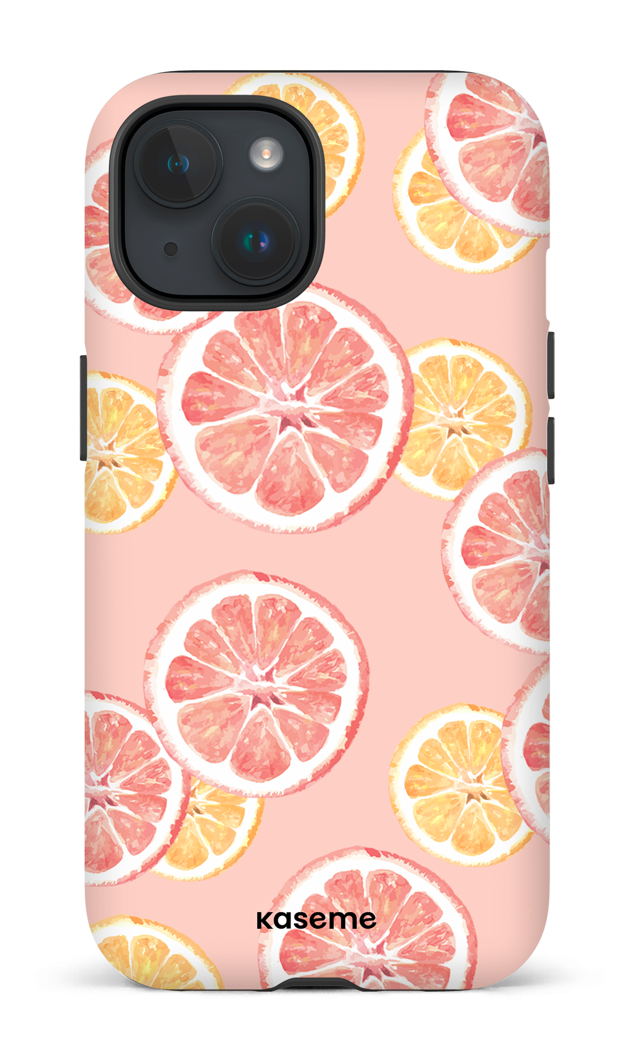 iPhone 15 Tough (Matte) Pink Lemonade phone case -