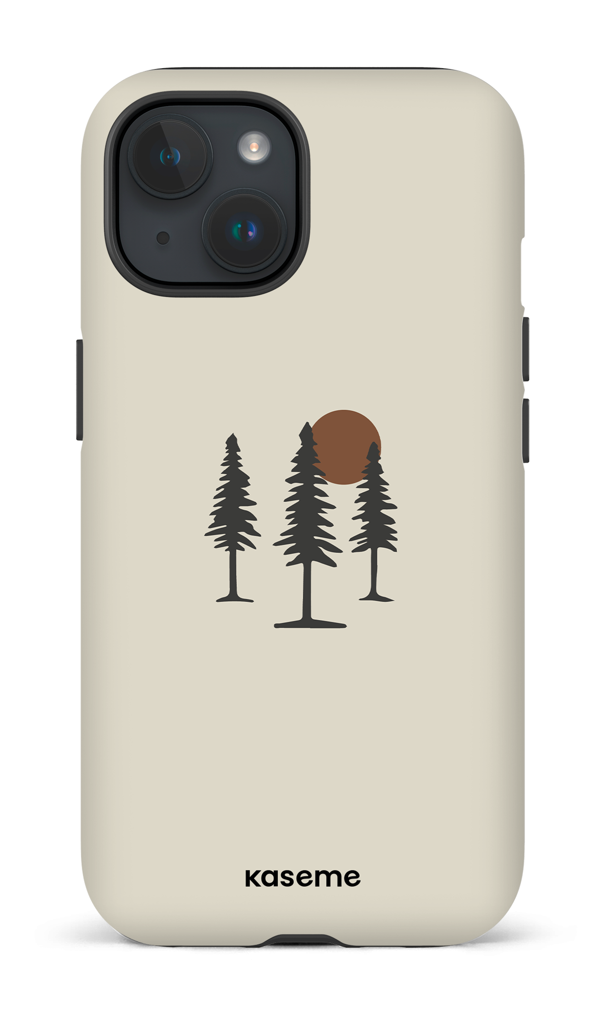 iPhone 15 Tough (Matte) The Great Woods Beige -