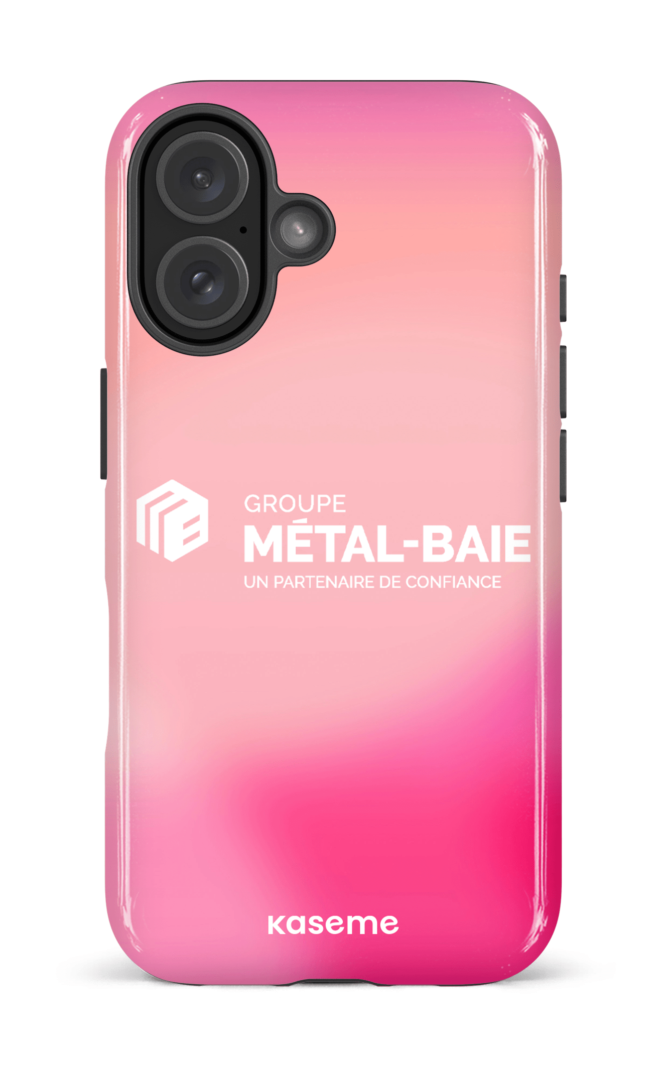 iPhone 16 Impact Case Métal-Baie Tie-Dye -