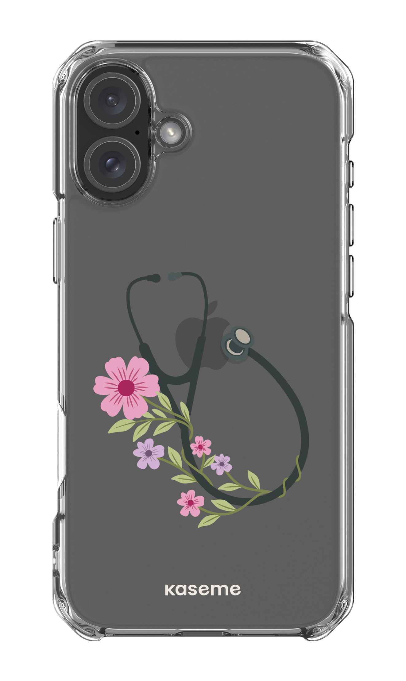 iPhone 16 Plus Clear Case Blossom Beat Clear Case -