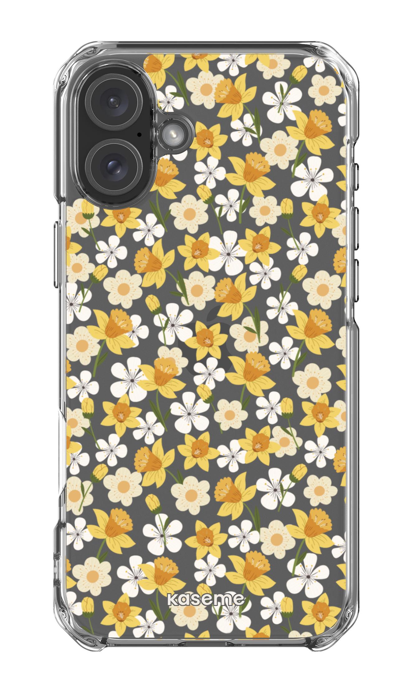iPhone 16 Plus Clear Case Daffodil Clear Case -