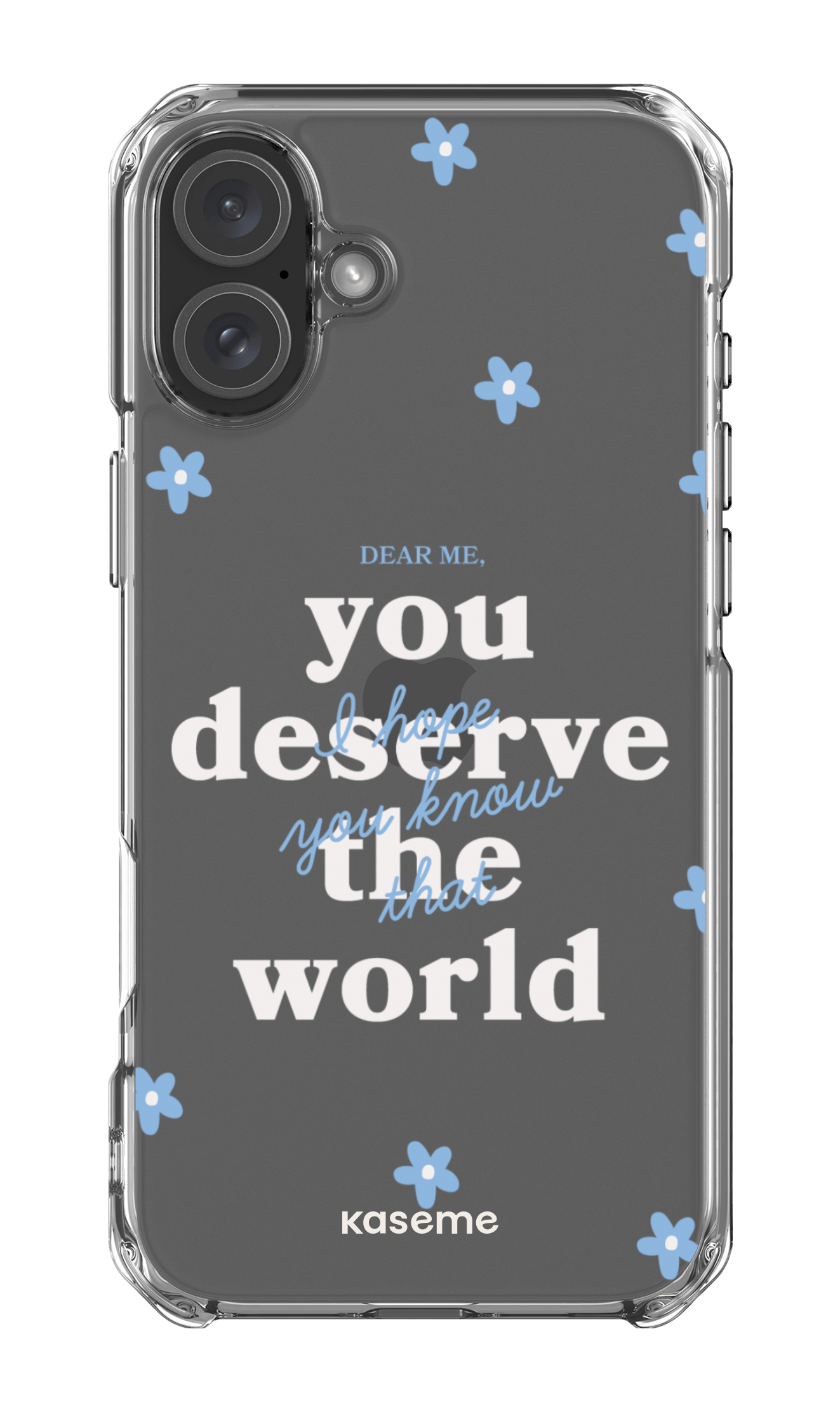 iPhone 16 Plus Clear Case Dear Me clear case -