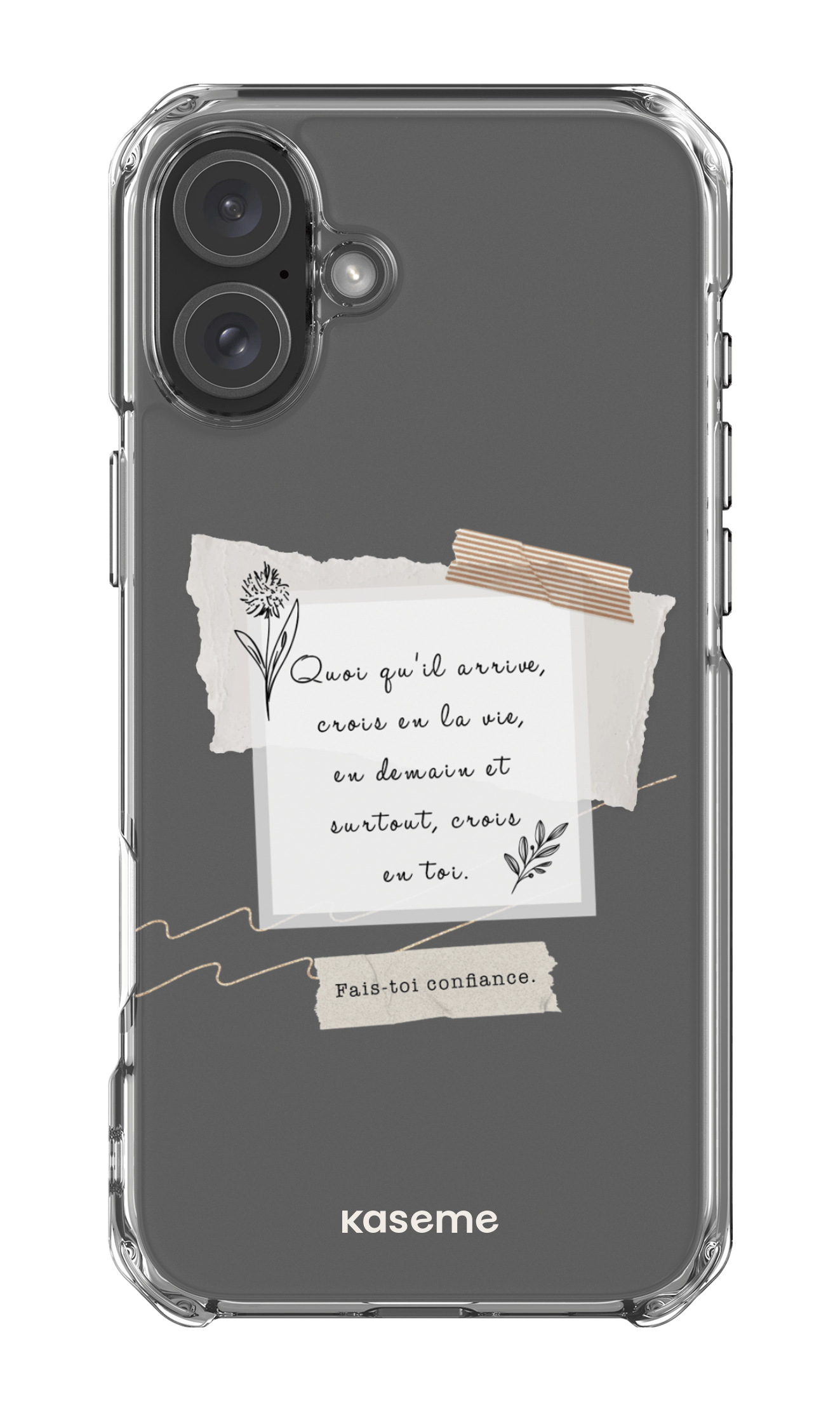 iPhone 16 Plus Clear Case Foi Clear Case -