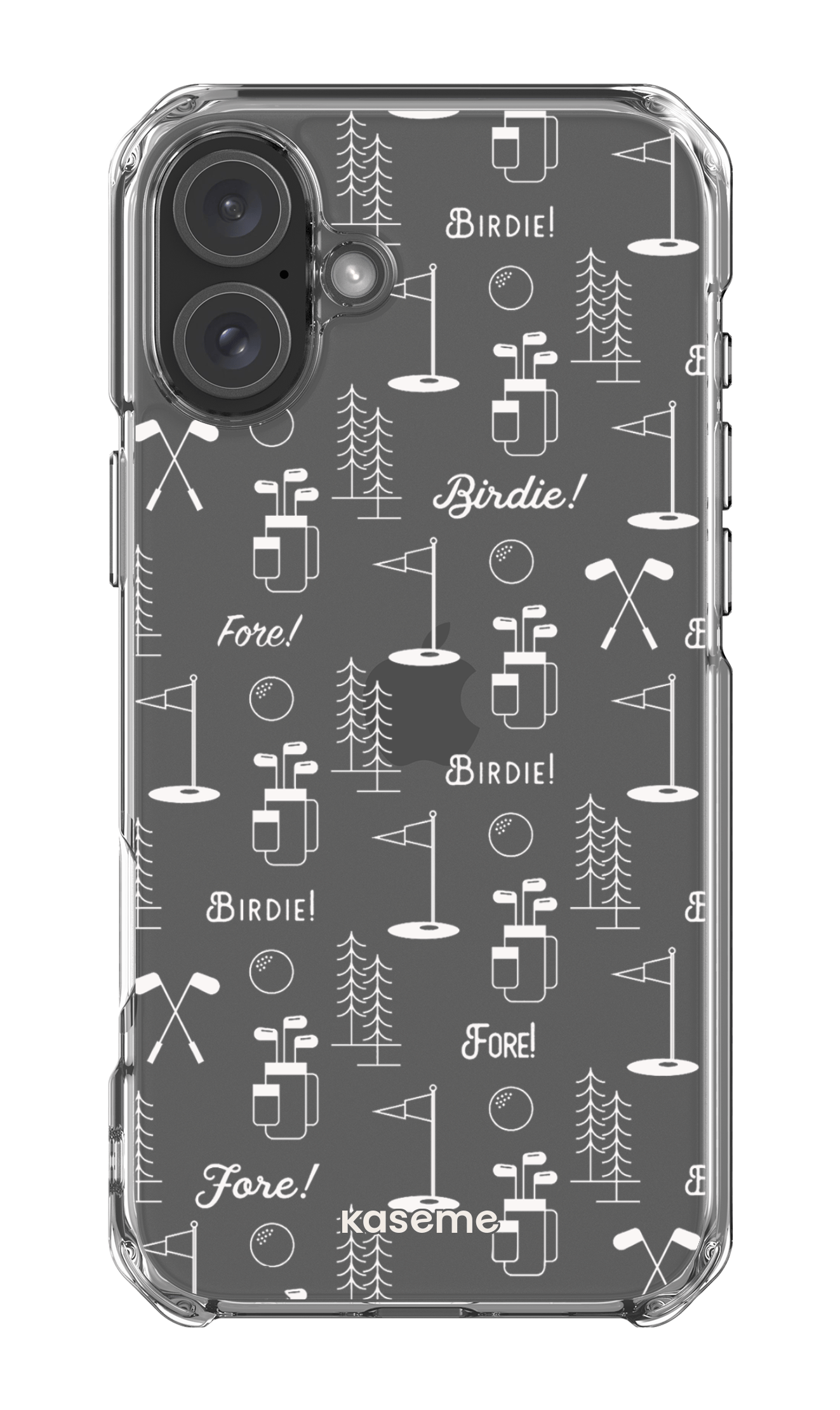 iPhone 16 Plus Clear Case Fore clear case -