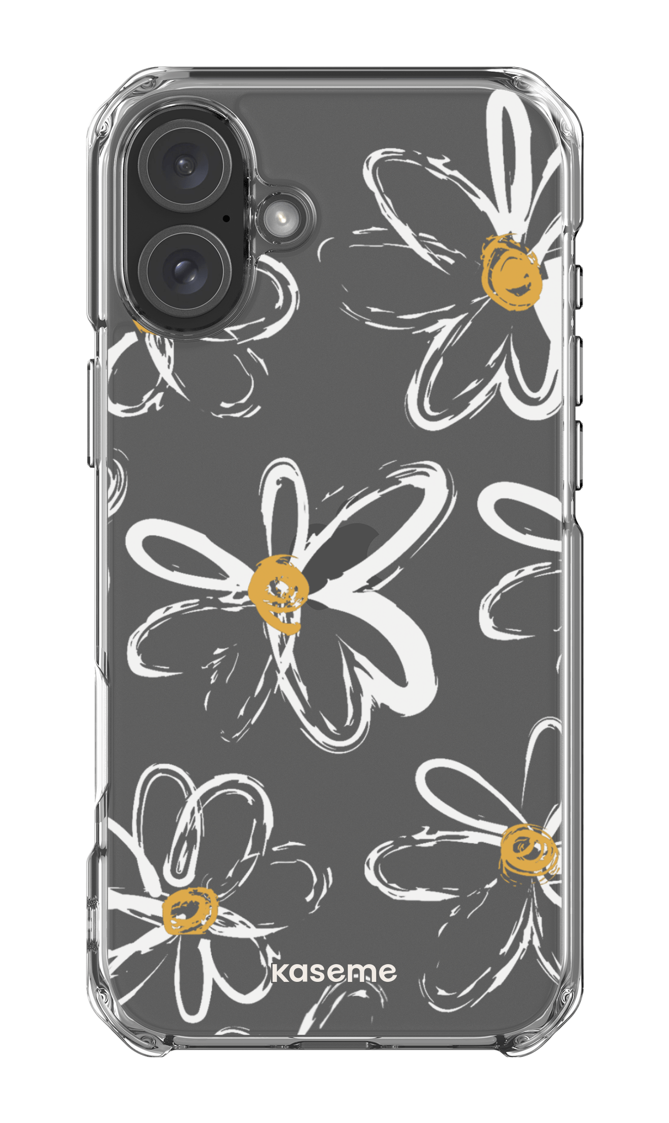 iPhone 16 Plus Clear Case Give me flowers Clear Case -
