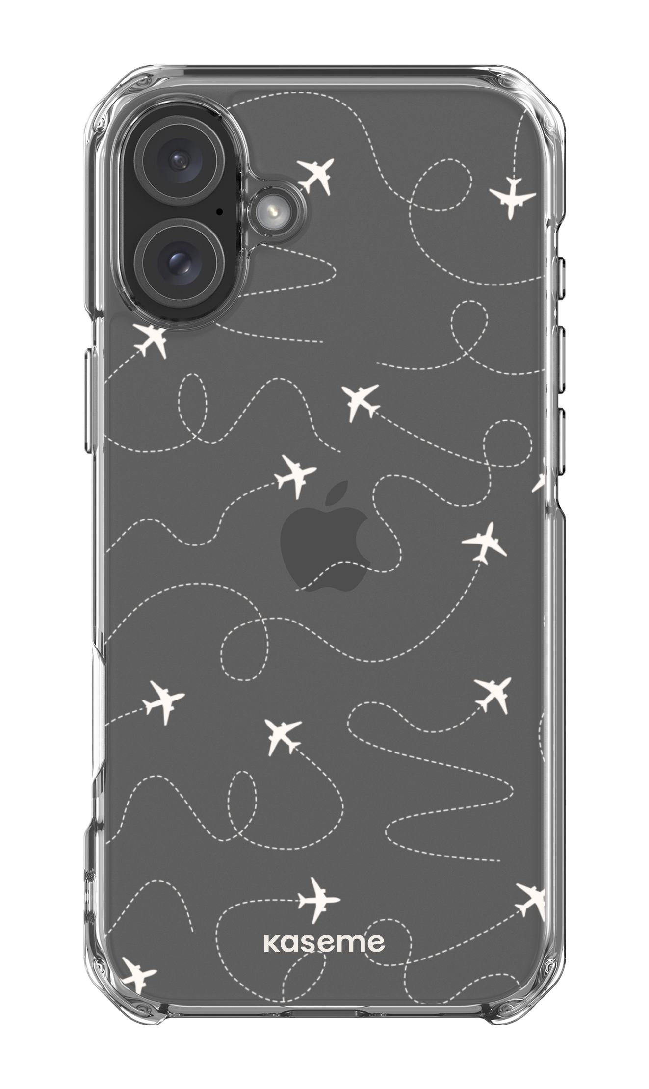 iPhone 16 Plus Clear Case Globetrotter Clear Case -