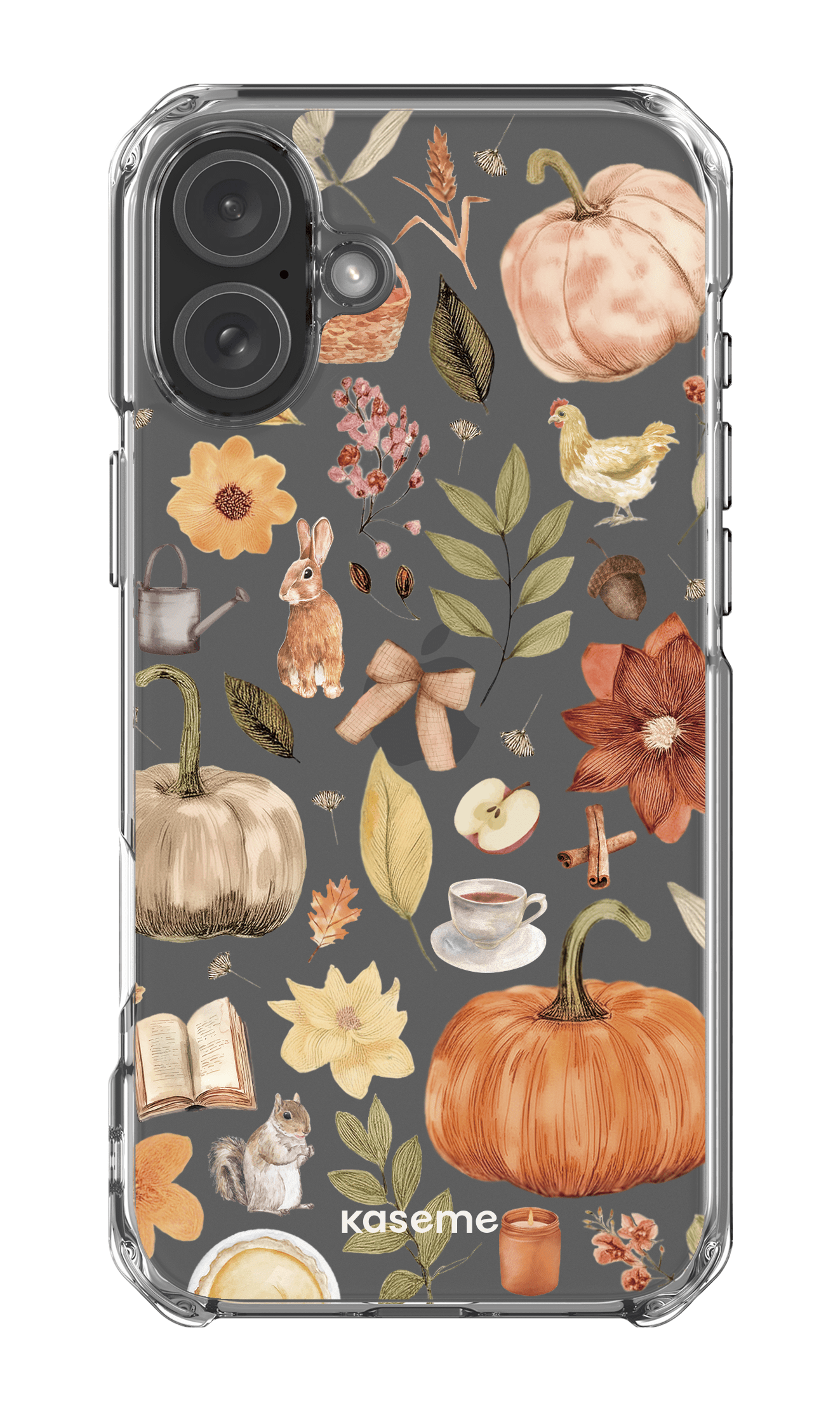 iPhone 16 Plus Clear Case Harvest Hues Clear Case -