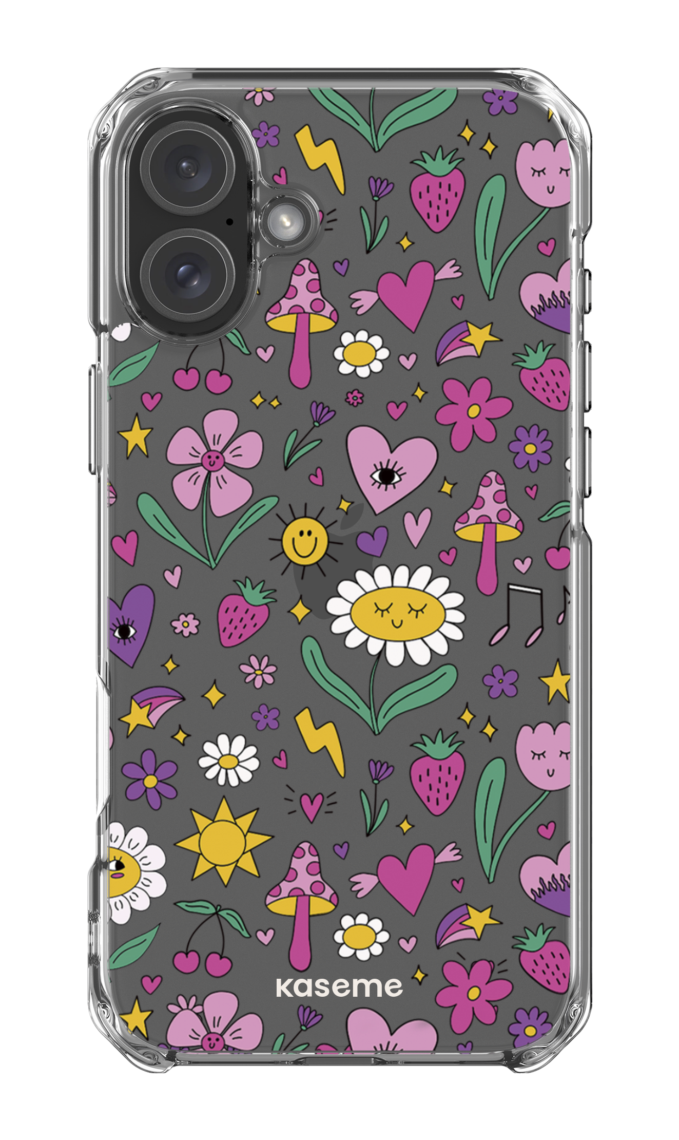 iPhone 16 Plus Clear Case Hypnotize Clear Case -