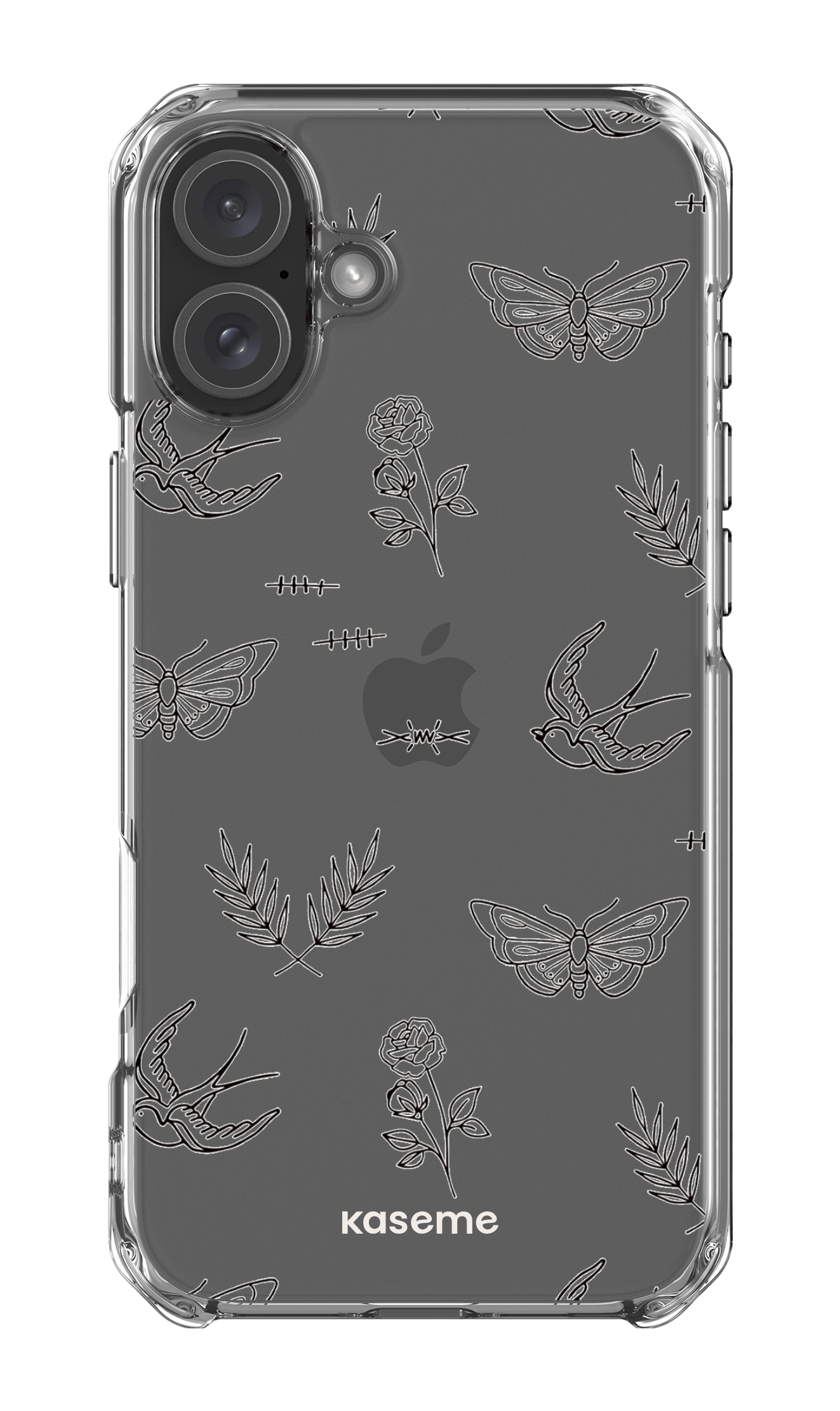 iPhone 16 Plus Clear Case Ink Clear Case -