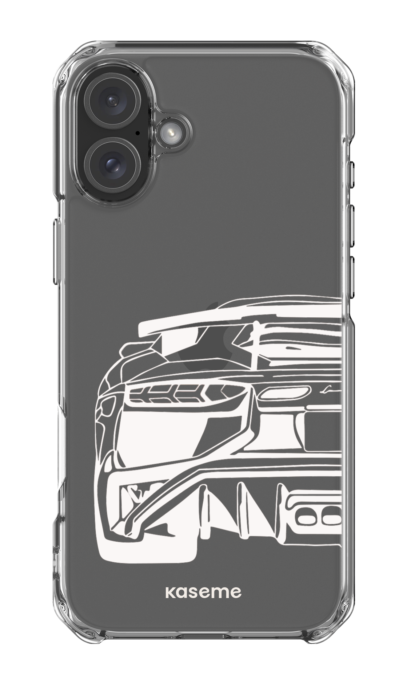 iPhone 16 Plus Clear Case Lambo clear case -