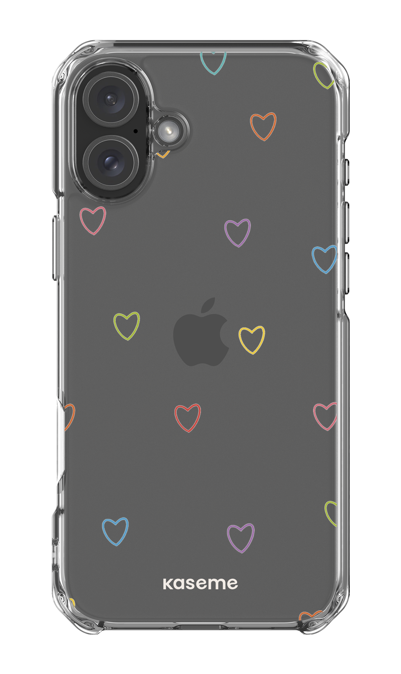 iPhone 16 Plus Clear Case Love Wins Clear Case -