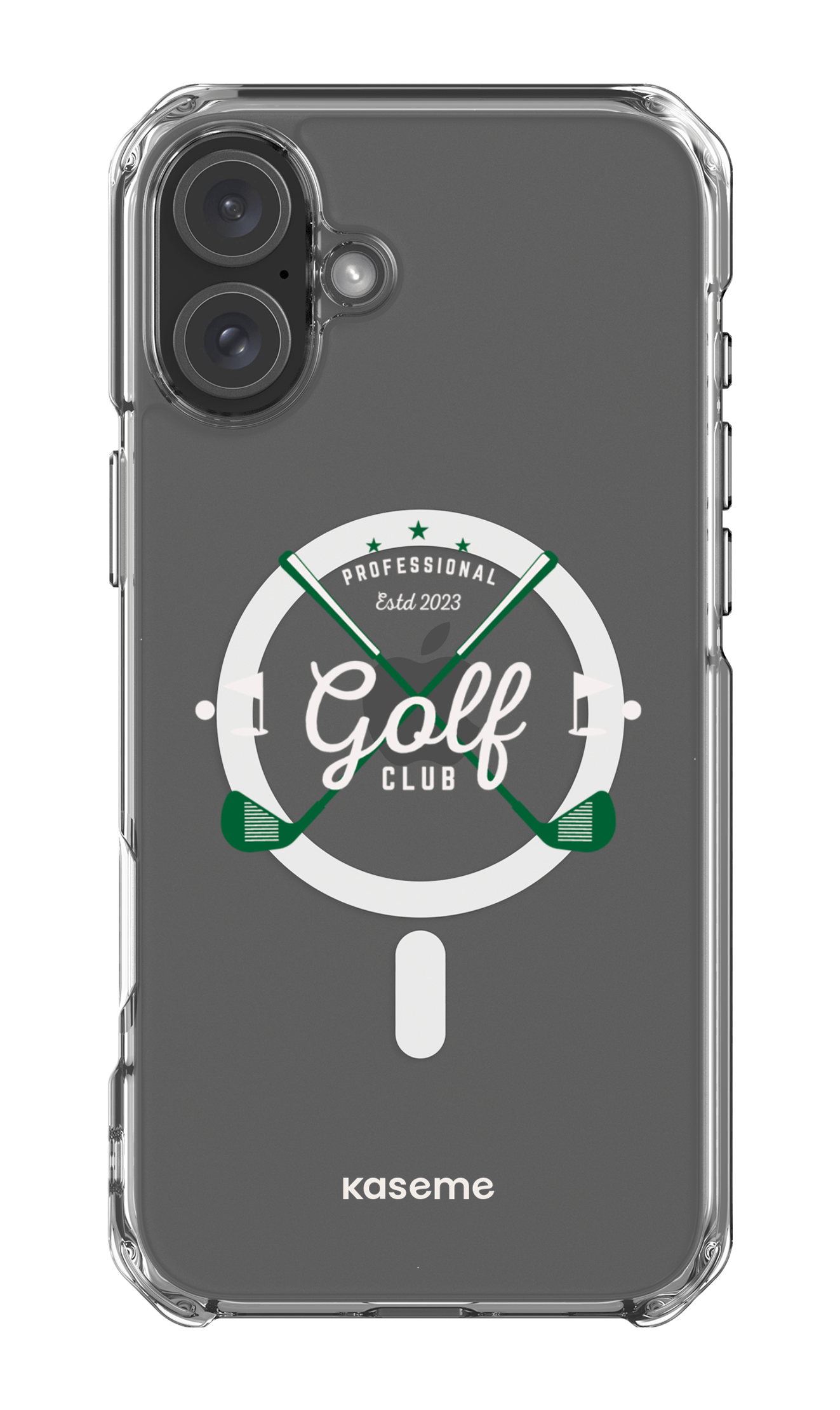 iPhone 16 Plus Clear Case Magsafe Bogey clear case -