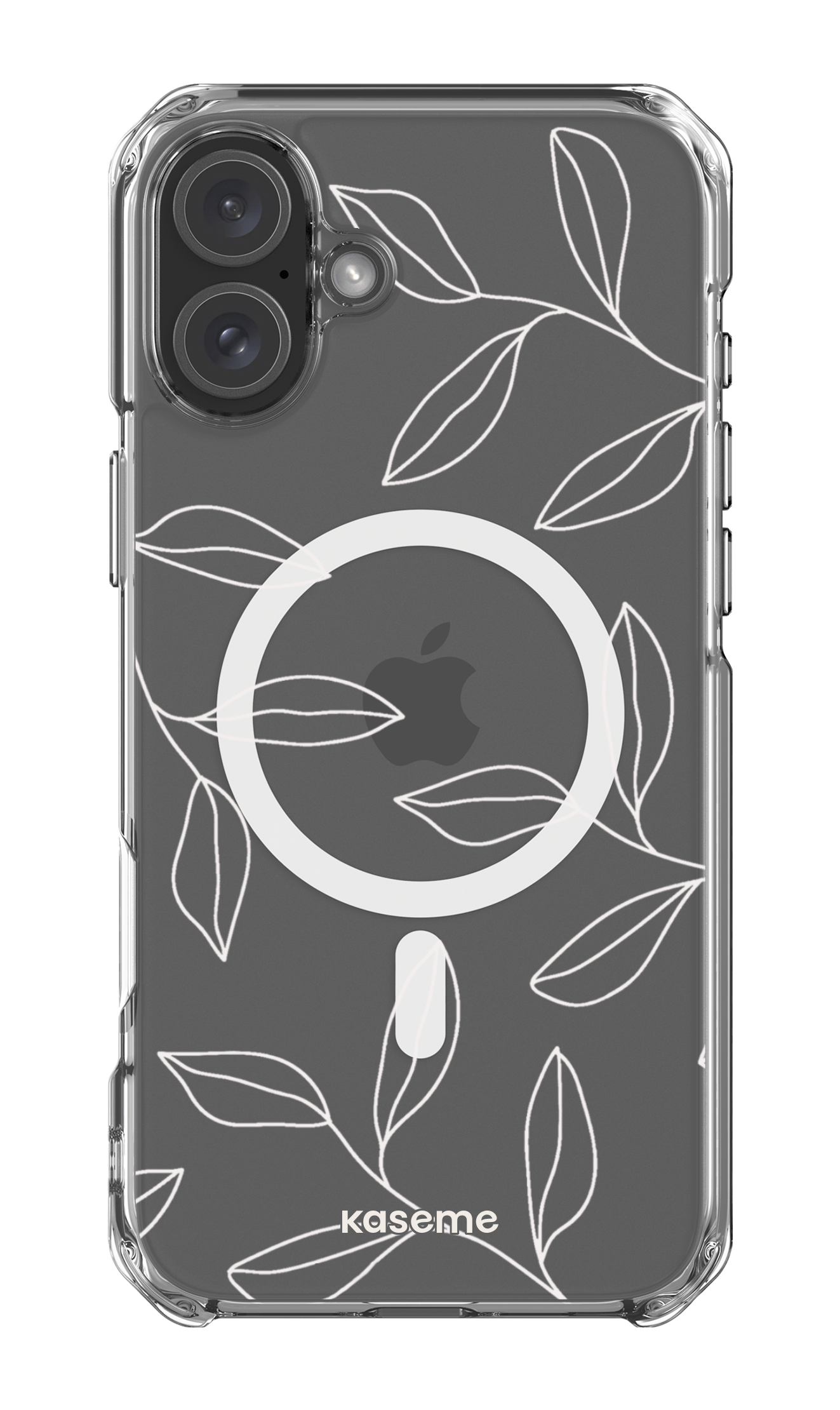 iPhone 16 Plus Clear Case Magsafe Gloomy Clear Case -