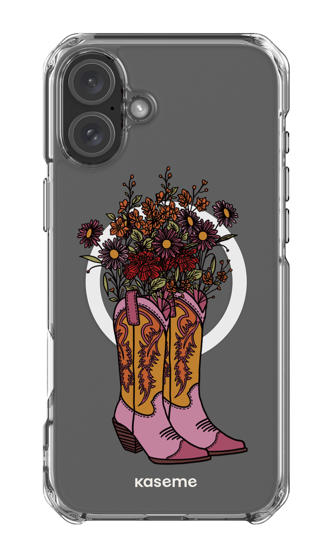 iPhone 16 Plus Clear Case Magsafe Howdy Clear Case -