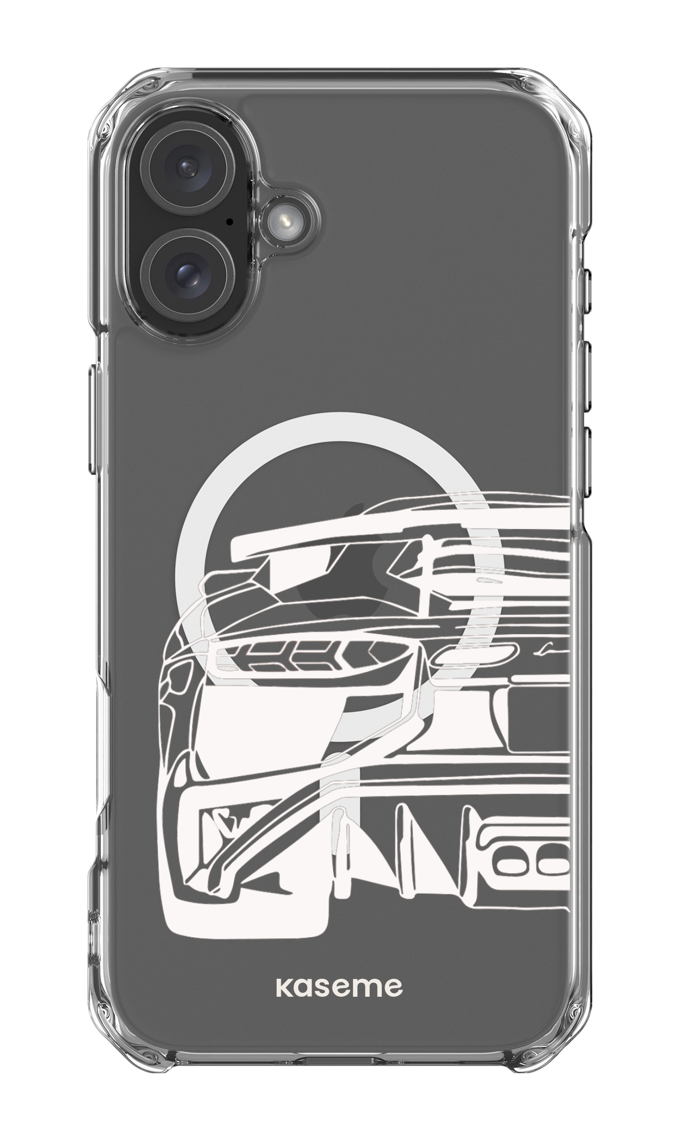 iPhone 16 Plus Clear Case Magsafe Lambo clear case -